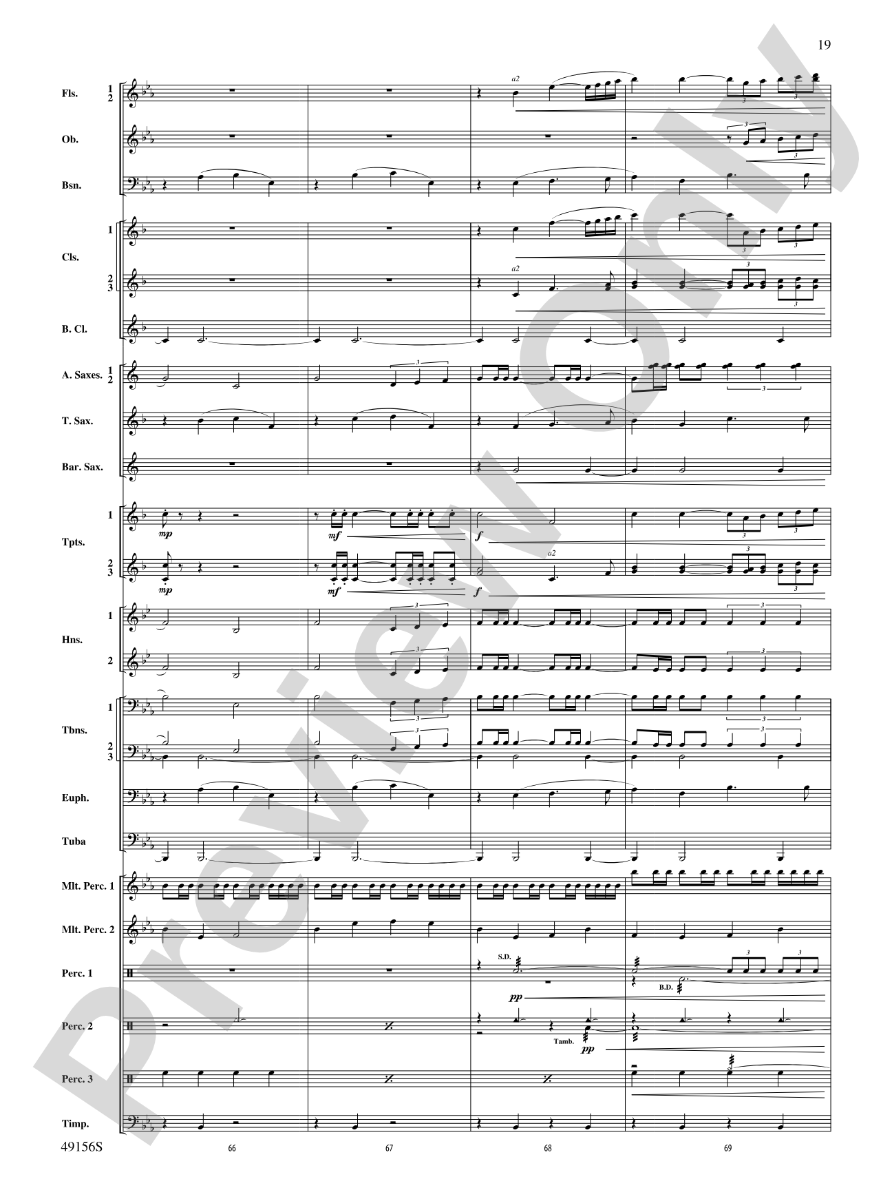 Fanfare Nobilise: Concert Band Conductor Score & Parts