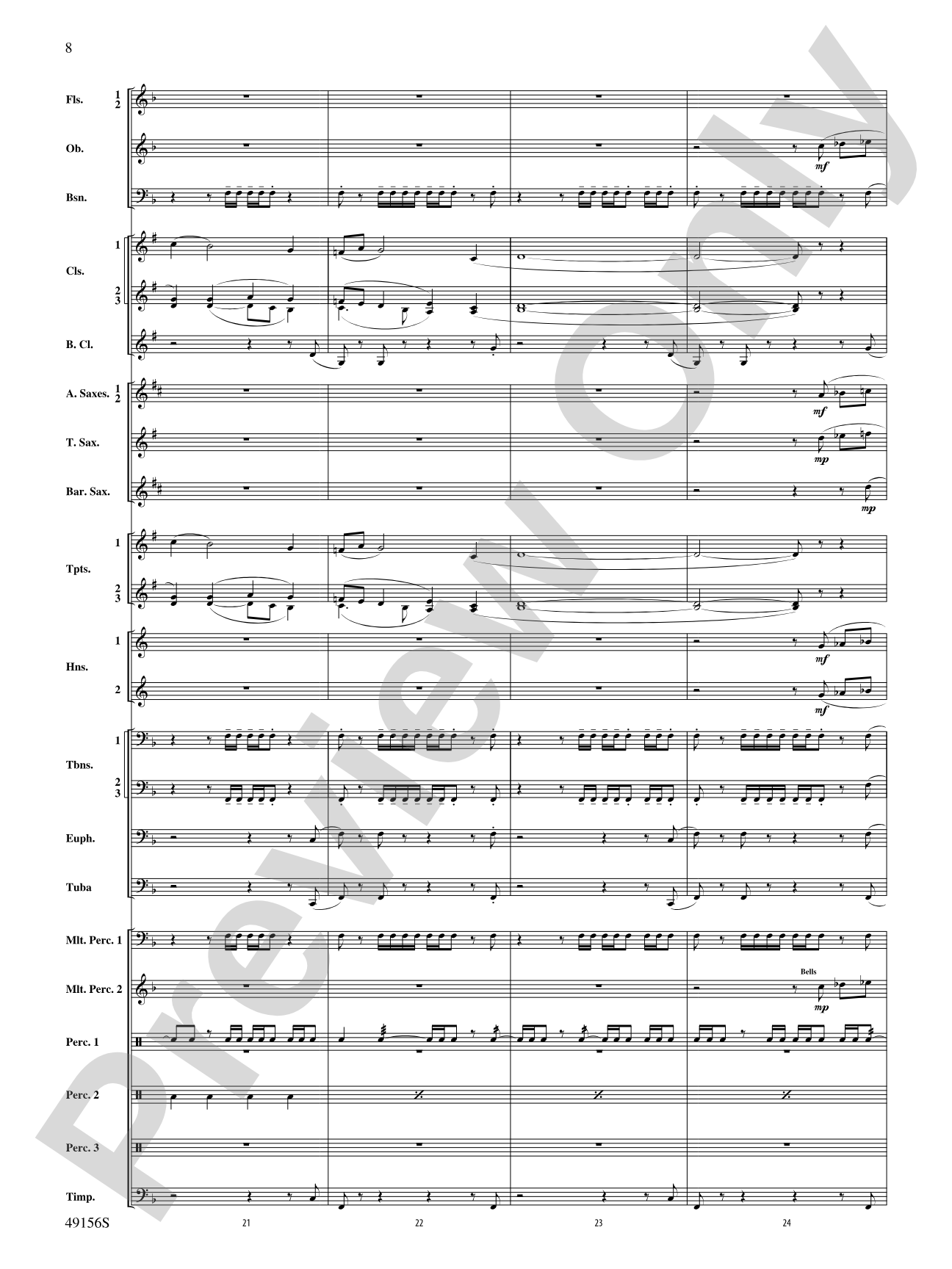 Fanfare Nobilise: Concert Band Conductor Score & Parts