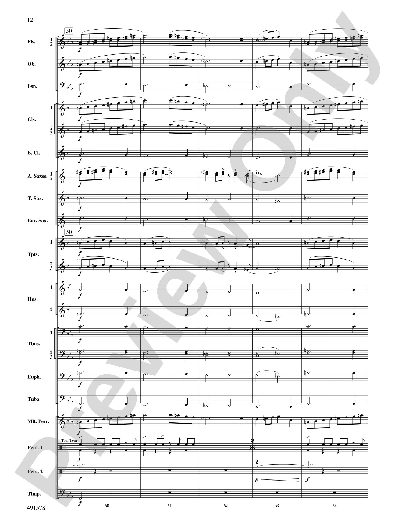 Speedball: Concert Band Conductor Score & Parts