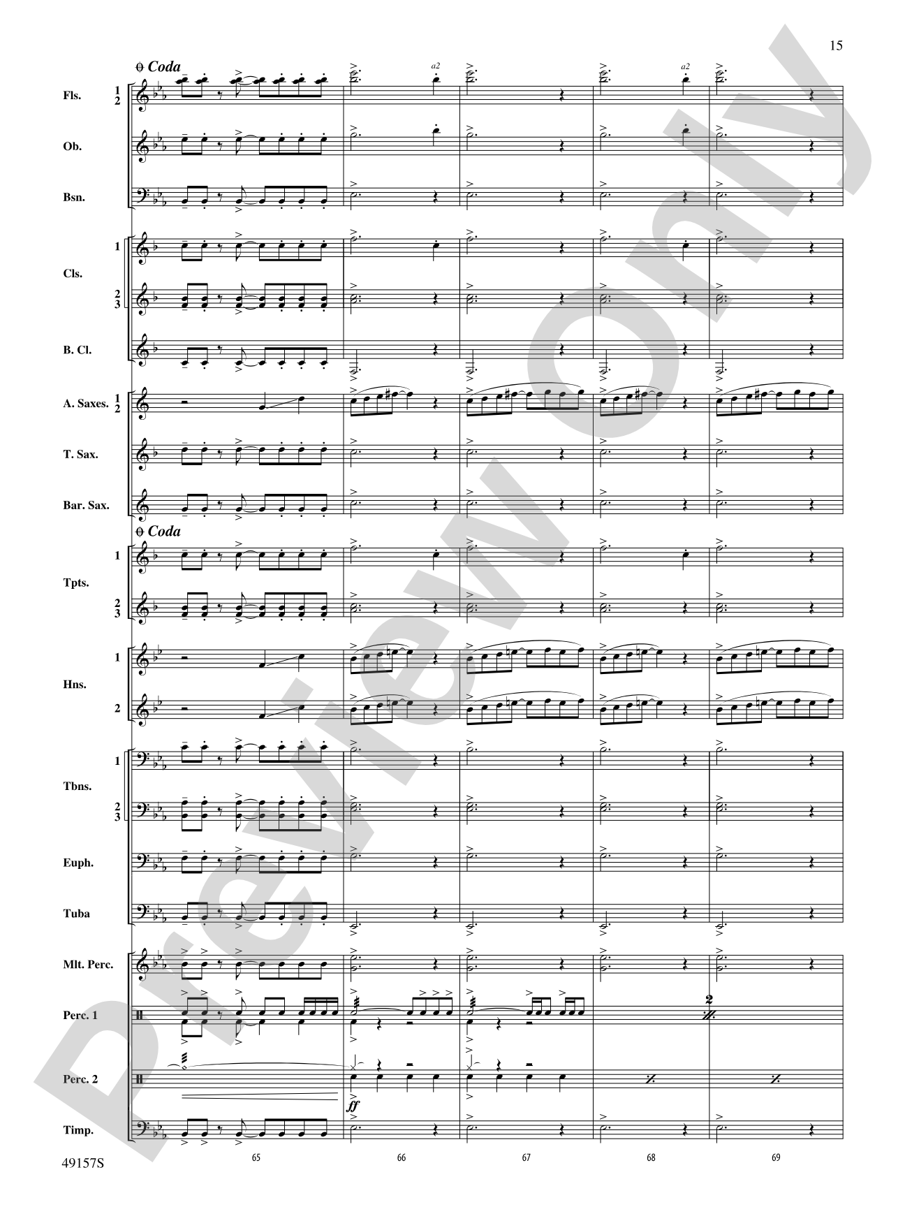 Speedball: Concert Band Conductor Score & Parts