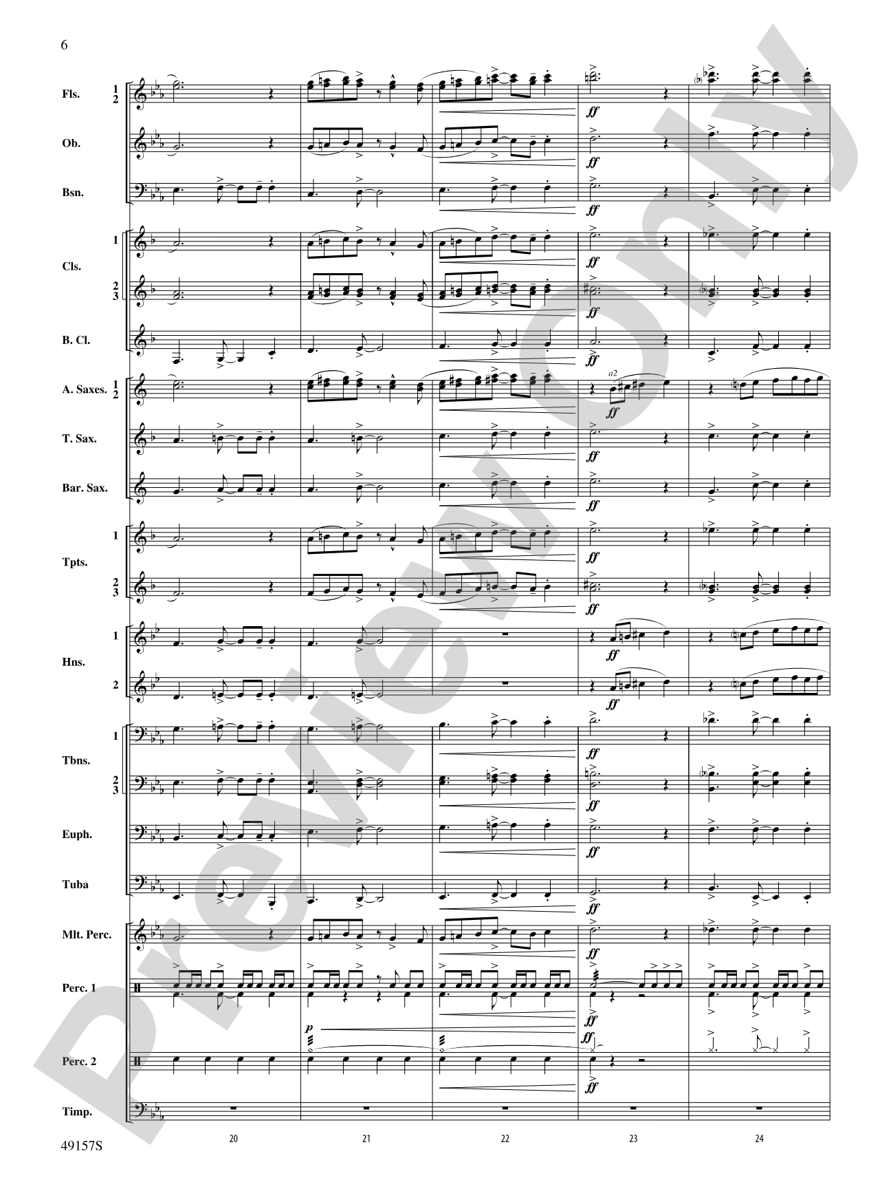 Speedball: Concert Band Conductor Score & Parts