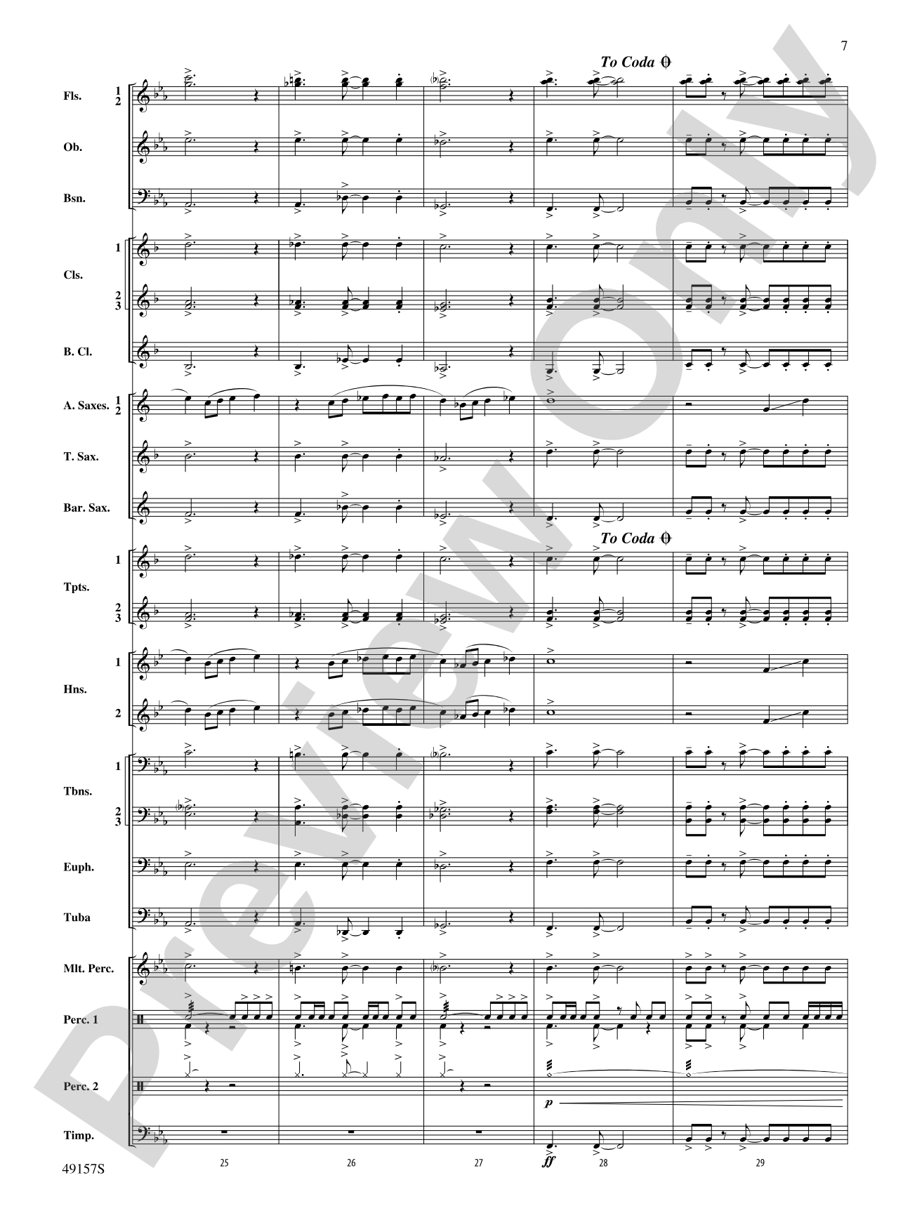 Speedball: Concert Band Conductor Score & Parts