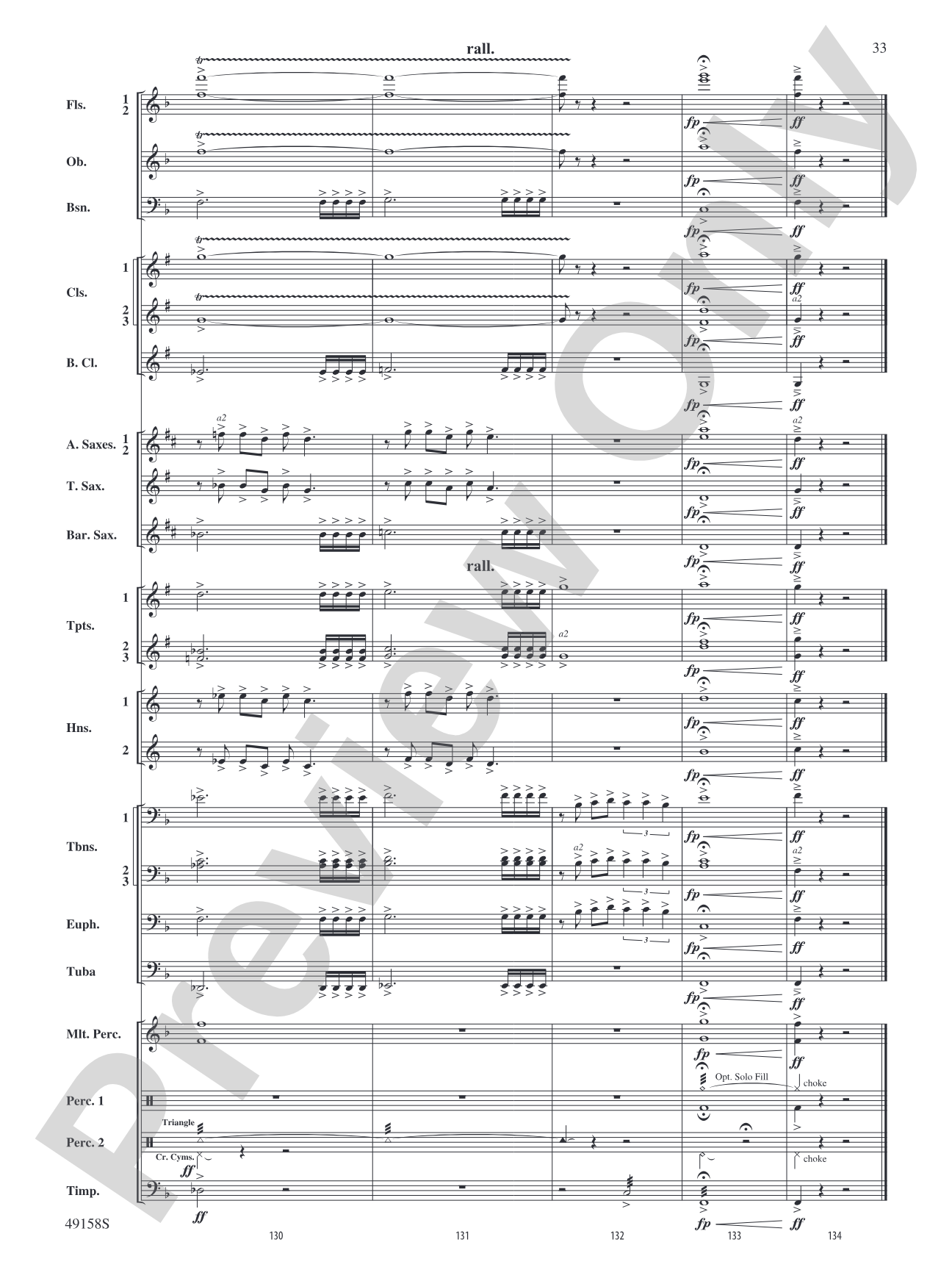 Swingin' on the Moon: Concert Band Conductor Score & Parts