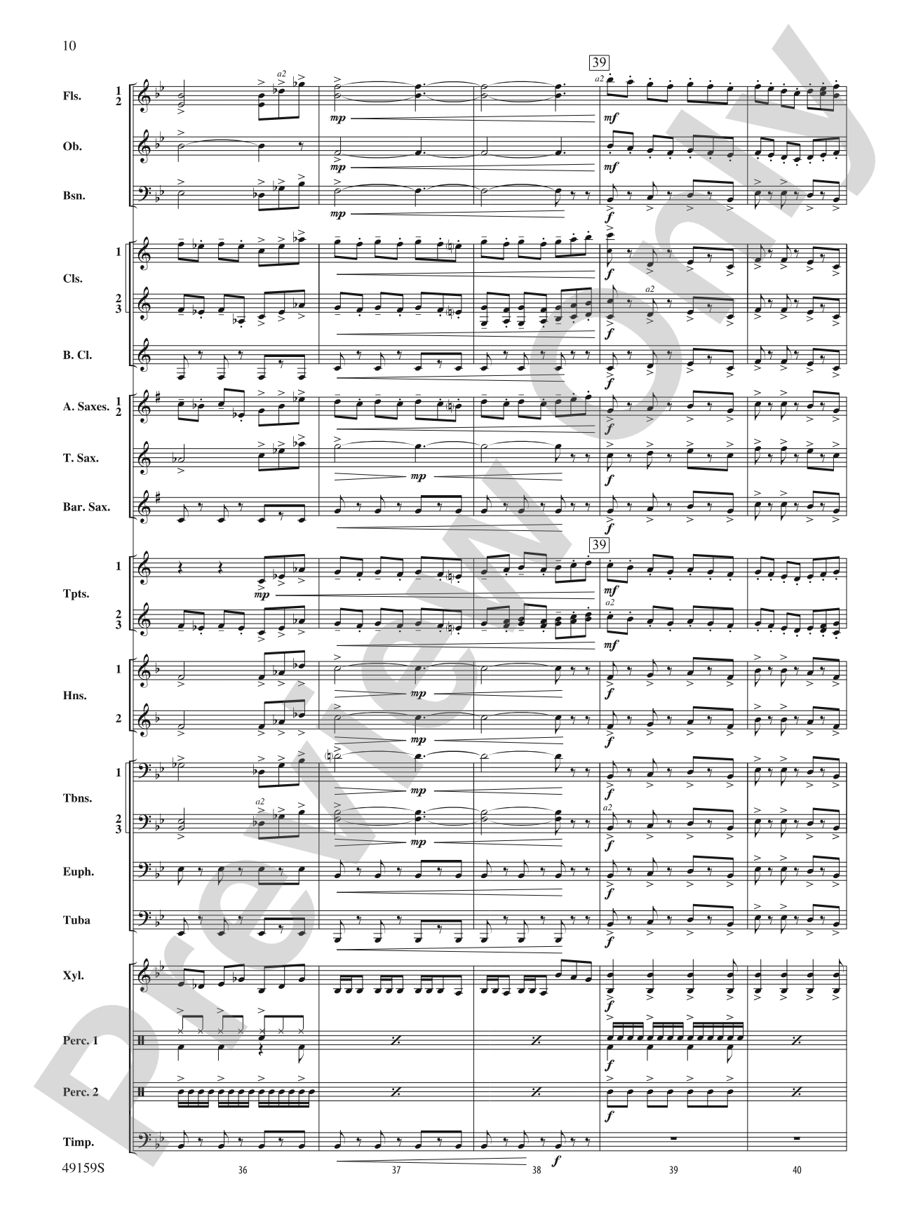 Themyscira: Concert Band Conductor Score & Parts