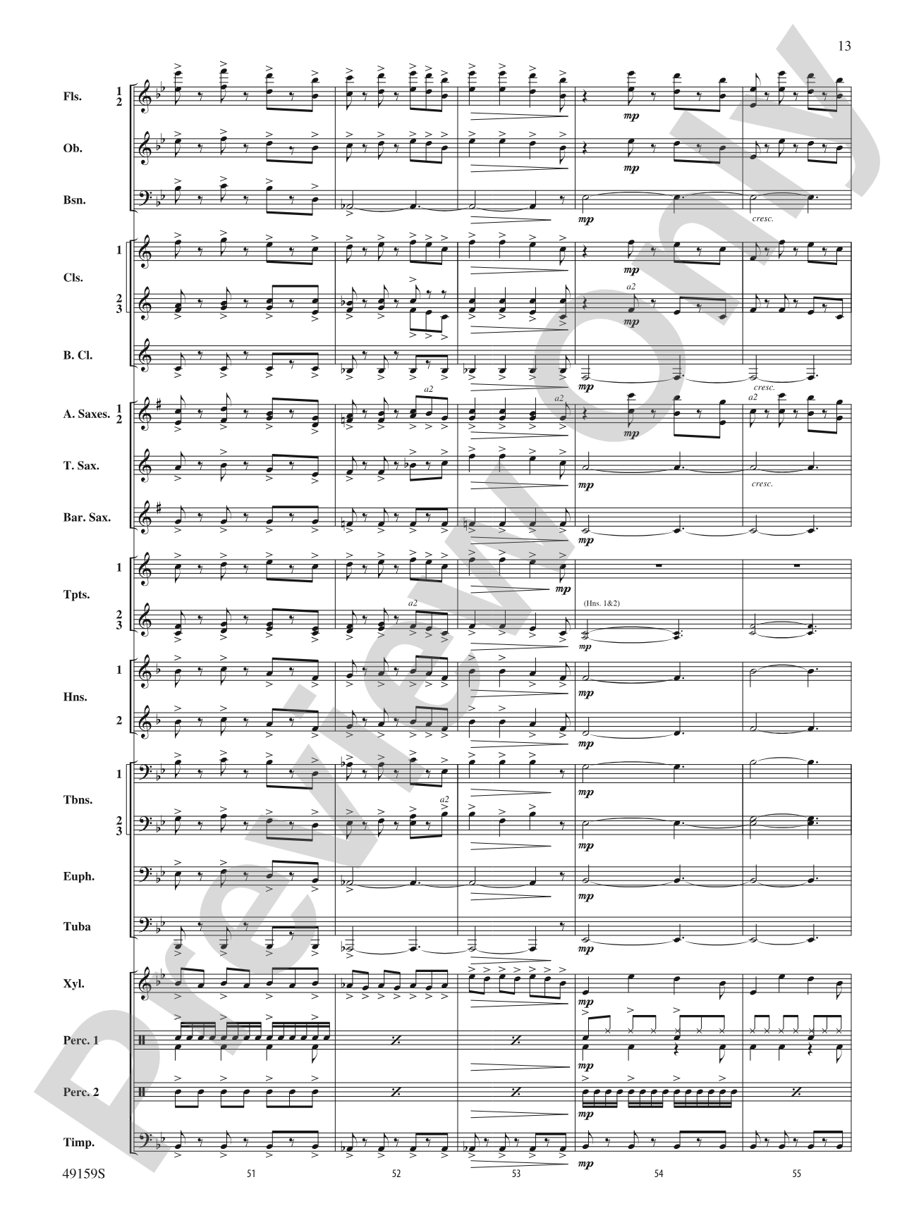 Themyscira: Concert Band Conductor Score & Parts
