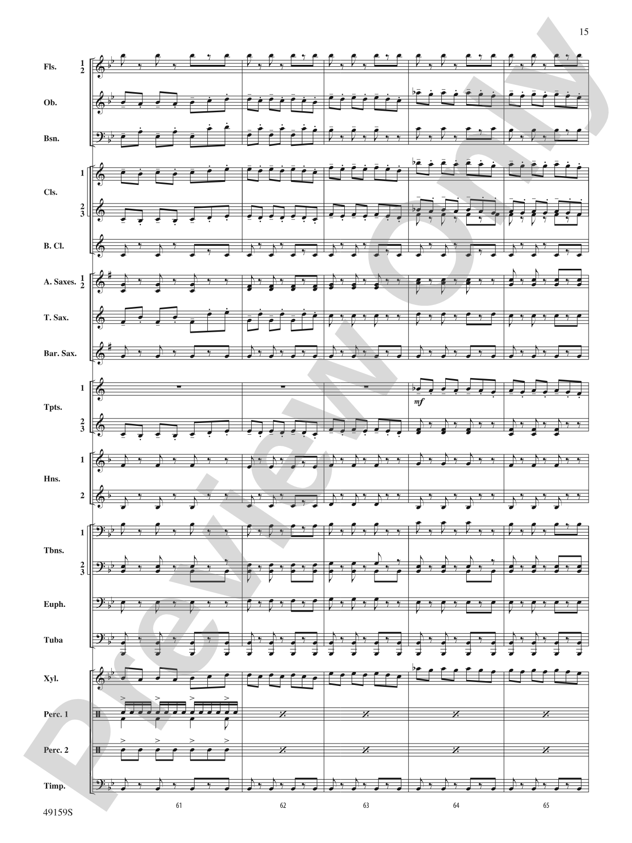 Themyscira: Concert Band Conductor Score & Parts