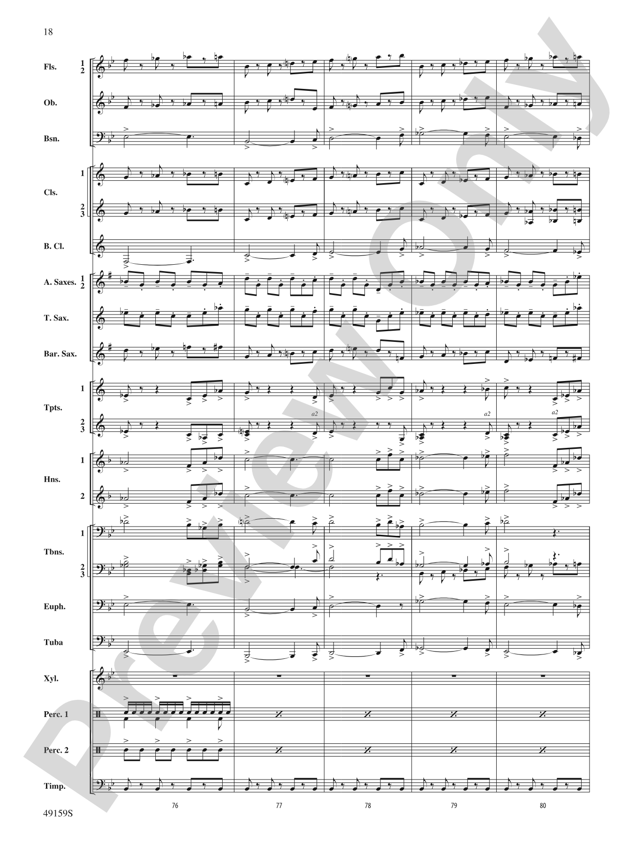 Themyscira: Concert Band Conductor Score & Parts