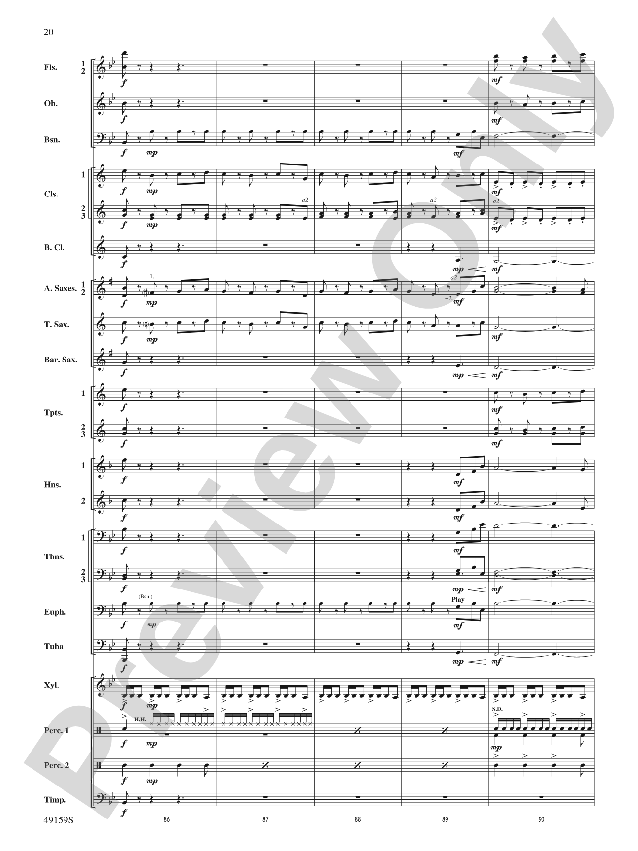 Themyscira: Concert Band Conductor Score & Parts
