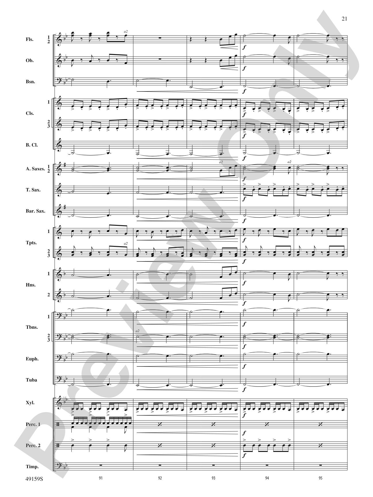 Themyscira: Concert Band Conductor Score & Parts