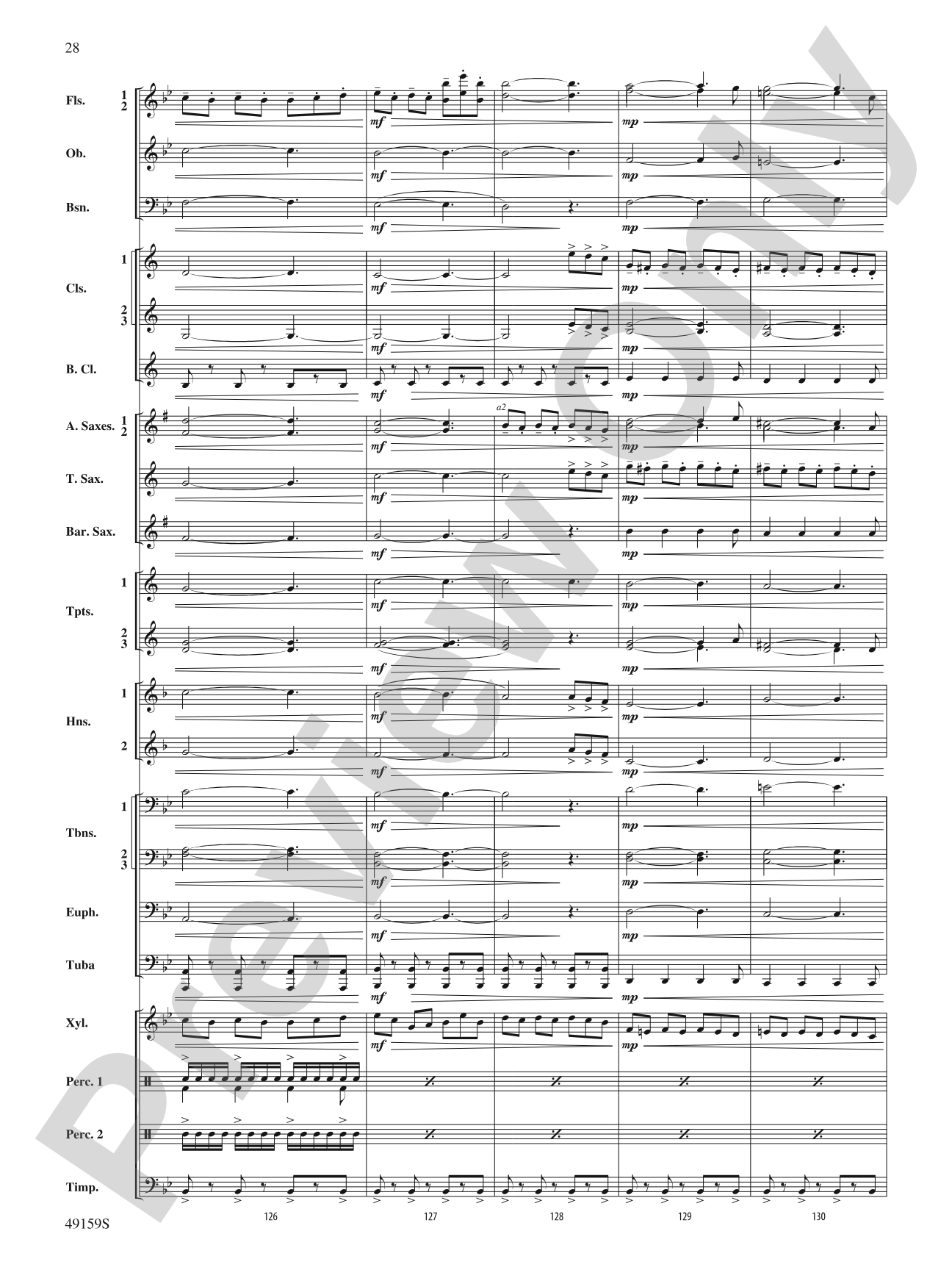 Themyscira: Concert Band Conductor Score & Parts
