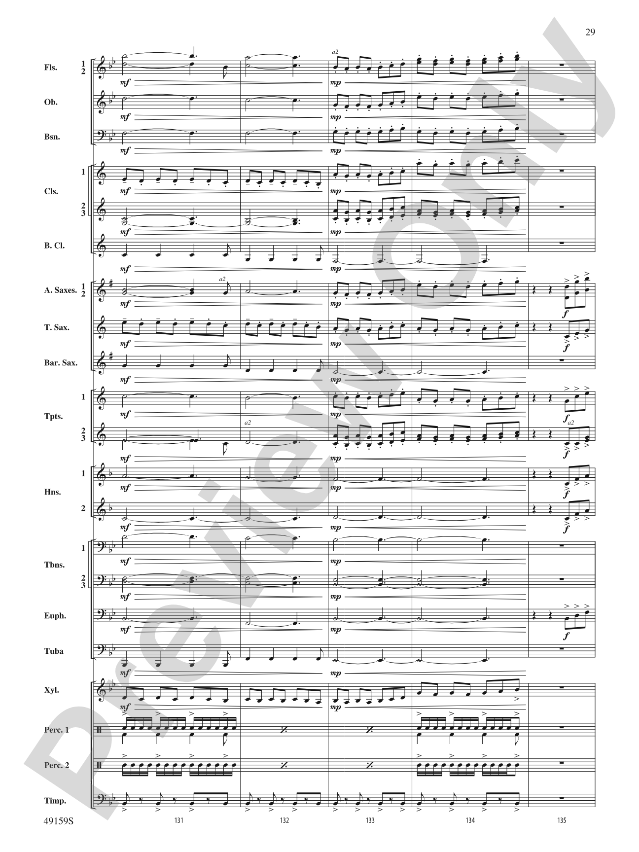 Themyscira: Concert Band Conductor Score & Parts
