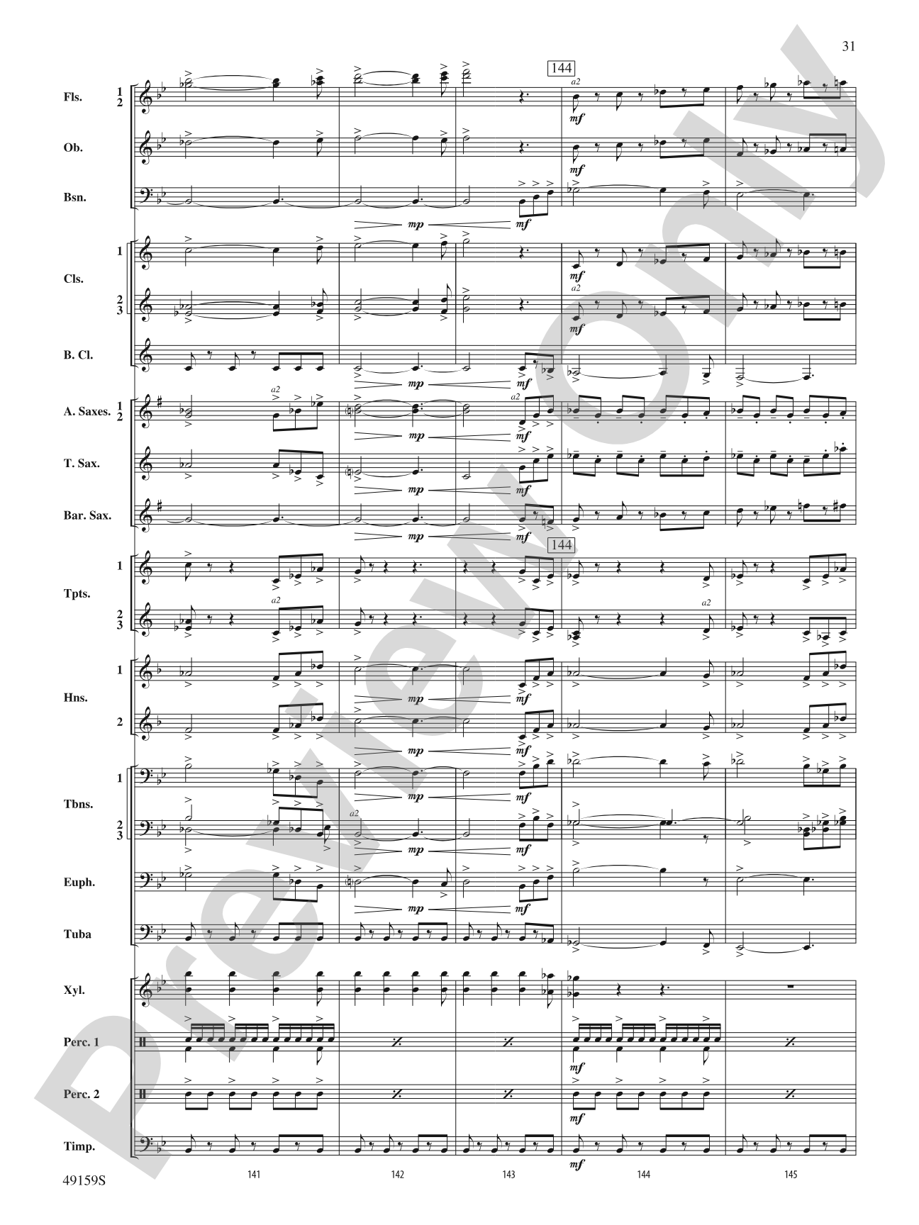 Themyscira: Concert Band Conductor Score & Parts