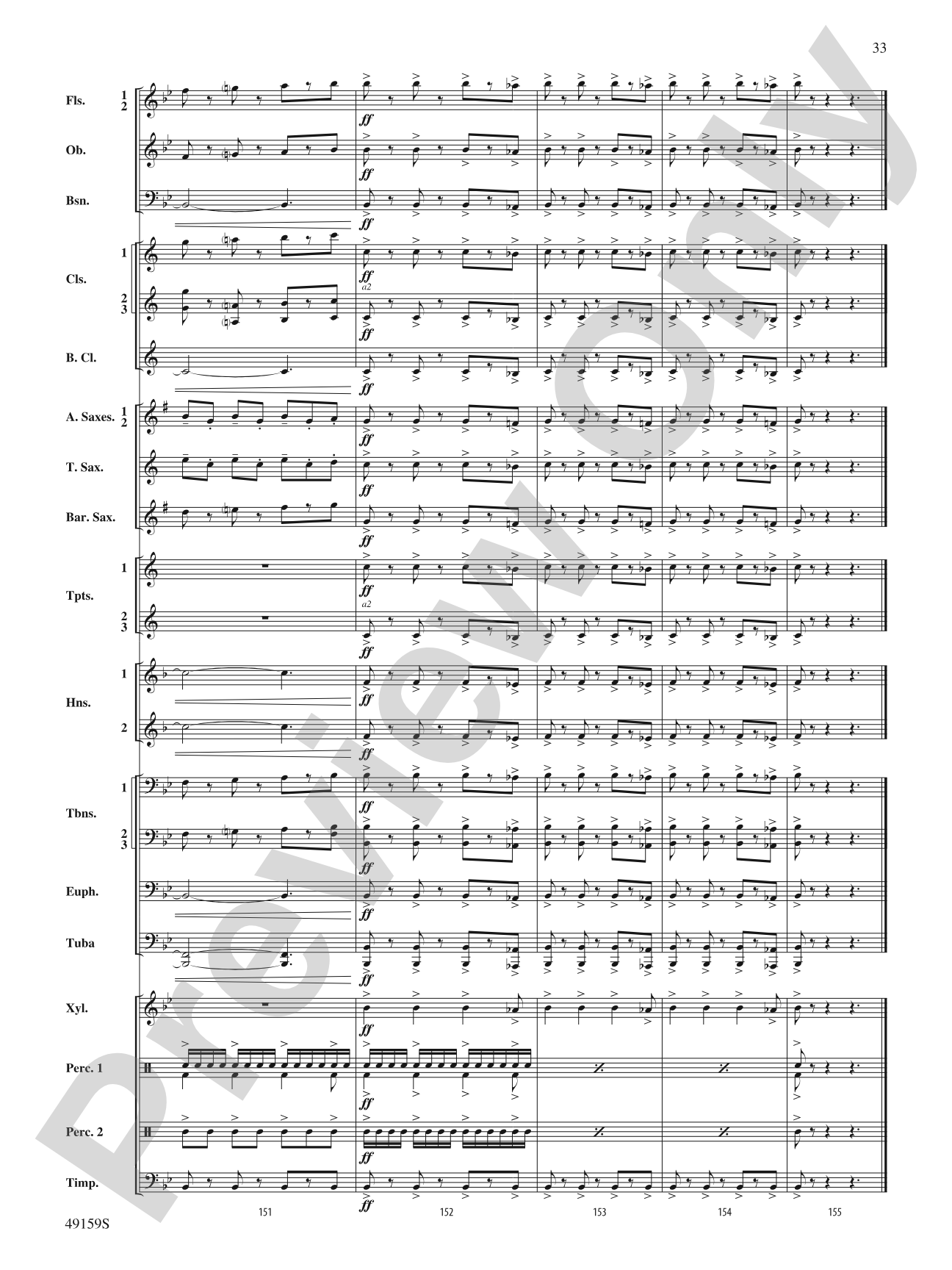 Themyscira: Concert Band Conductor Score & Parts