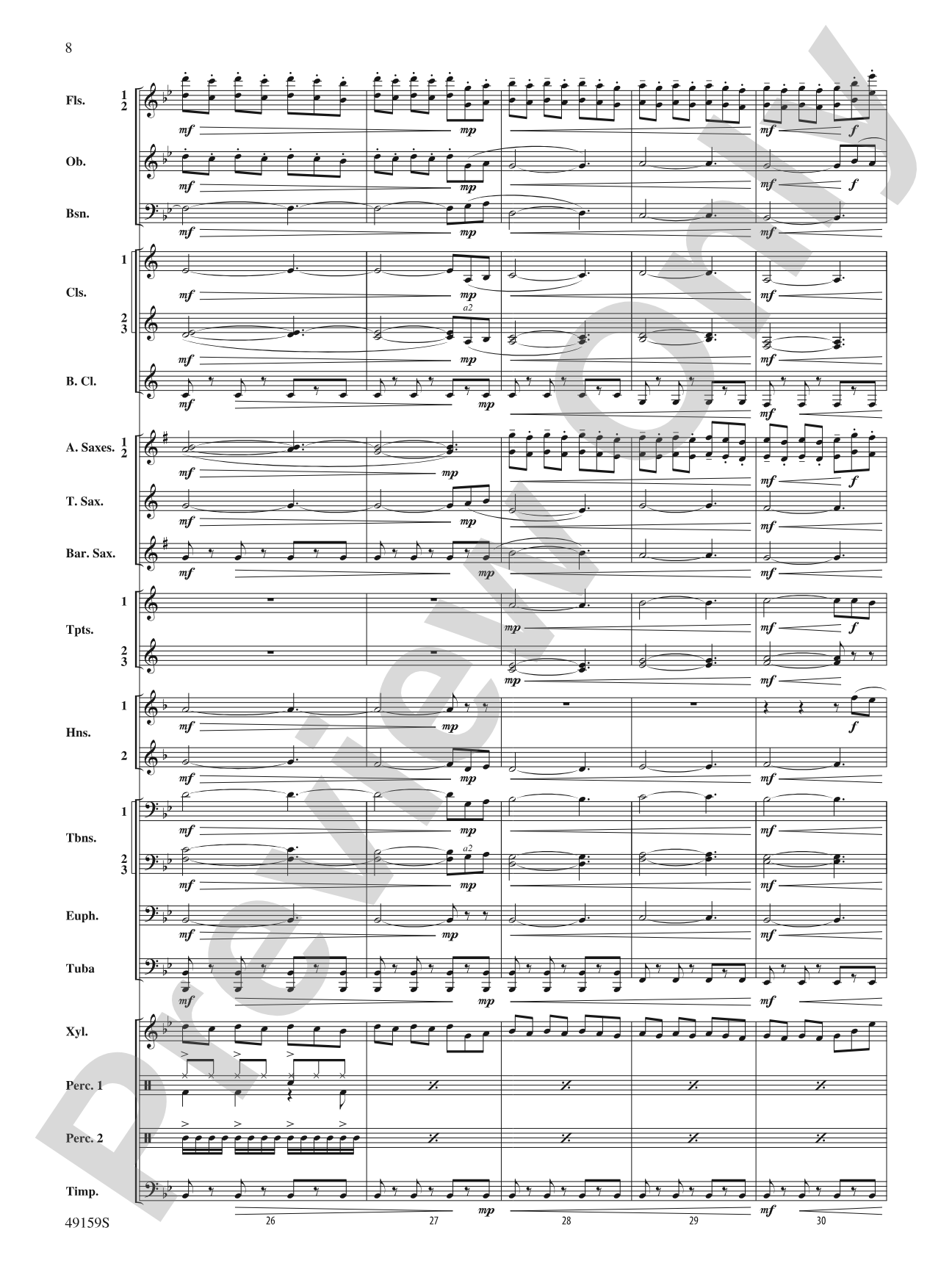 Themyscira: Concert Band Conductor Score & Parts