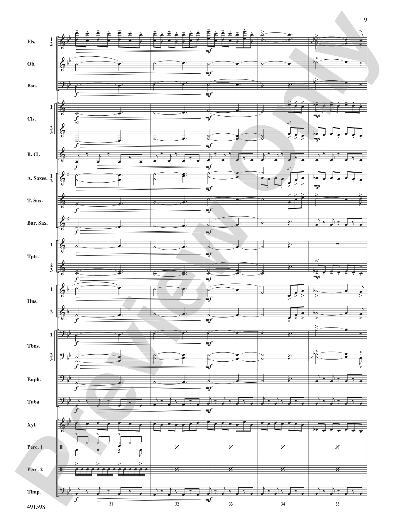 Themyscira: Concert Band Conductor Score & Parts