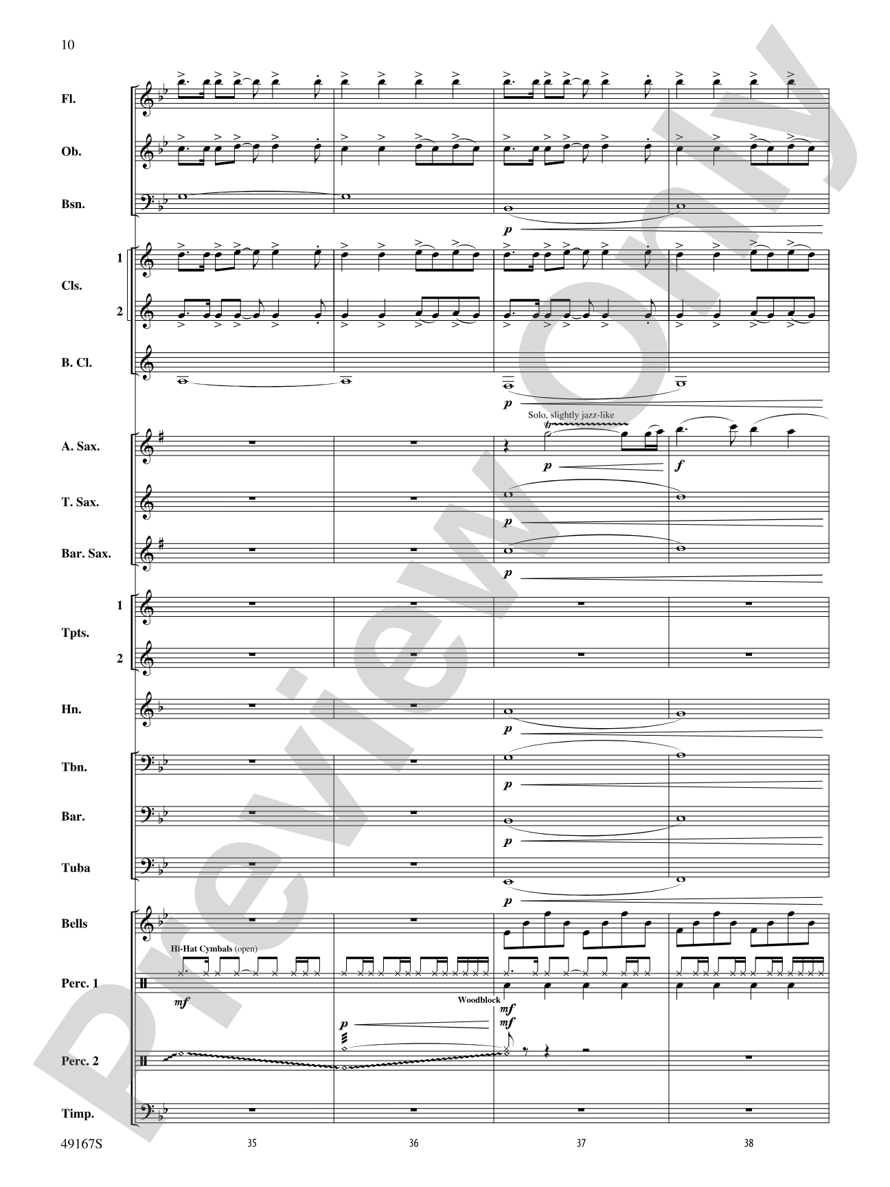 Fanfare 1127: Concert Band Conductor Score & Parts