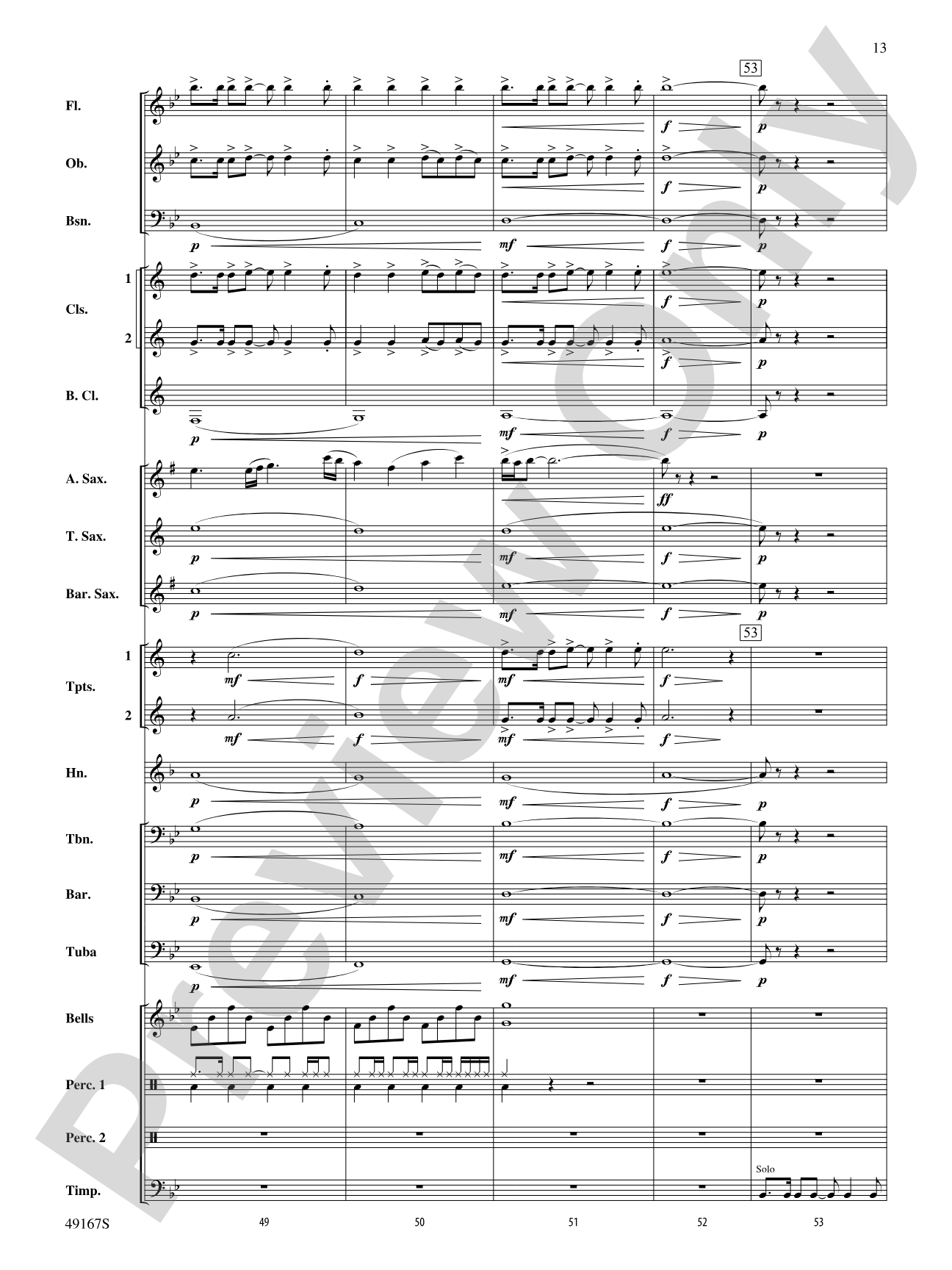 Fanfare 1127: Concert Band Conductor Score & Parts