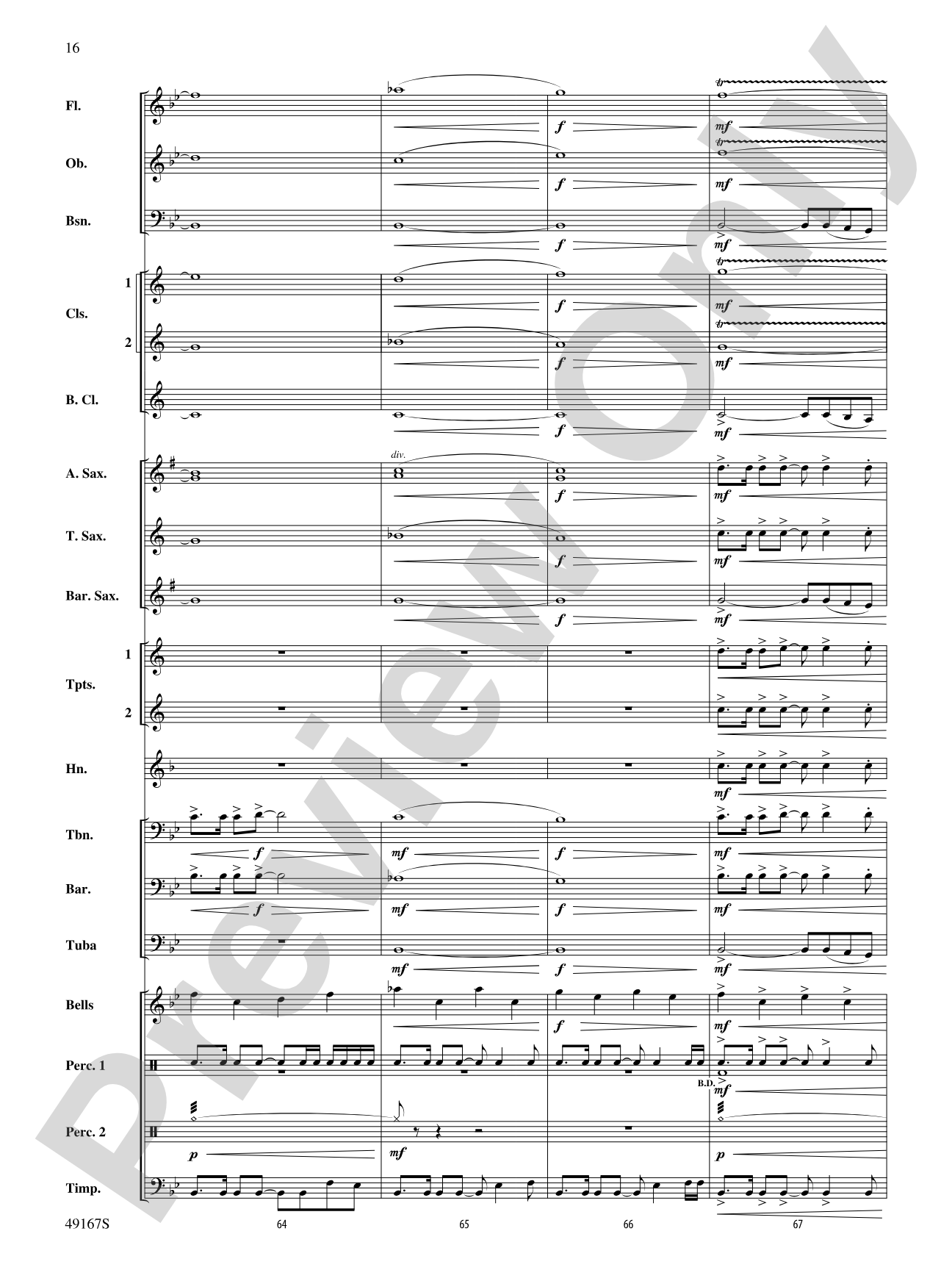 Fanfare 1127: Concert Band Conductor Score & Parts