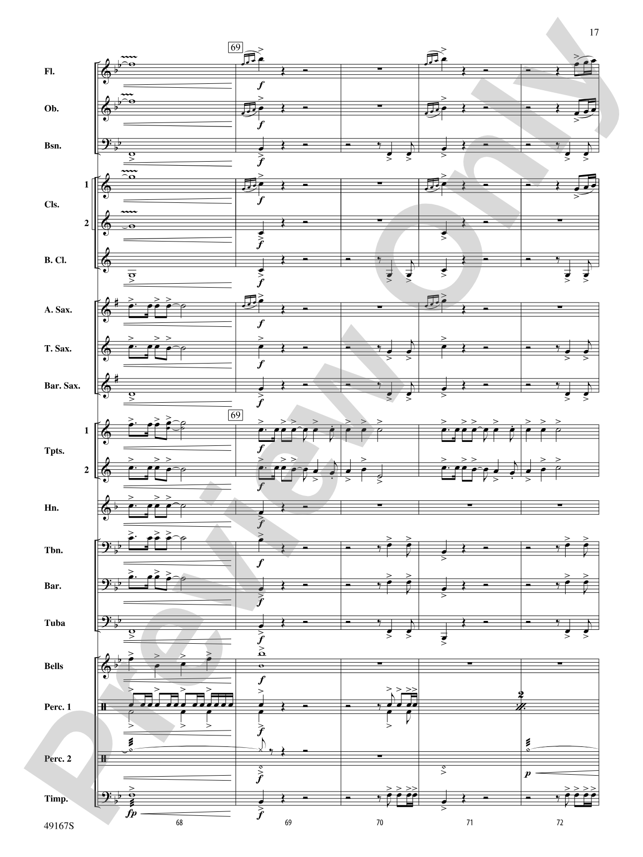 Fanfare 1127: Concert Band Conductor Score & Parts