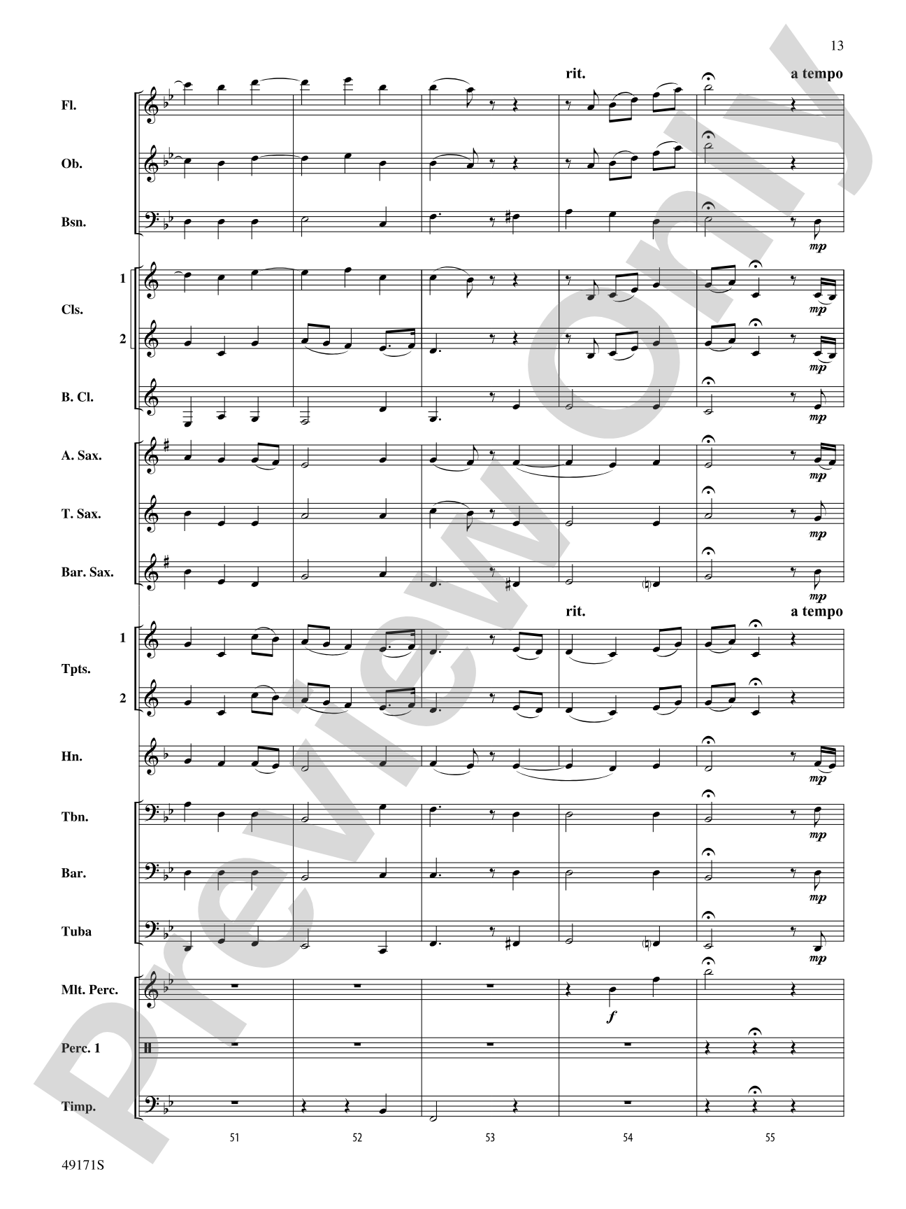 We Will Remember Them: Concert Band Conductor Score & Parts