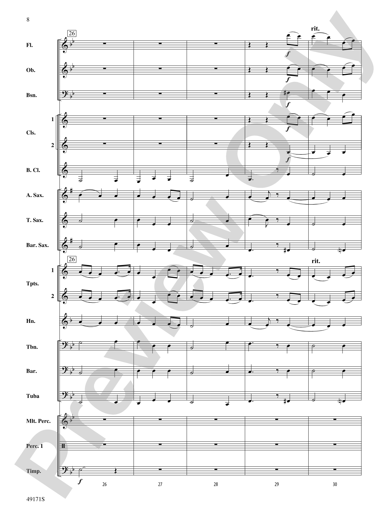 We Will Remember Them: Concert Band Conductor Score & Parts