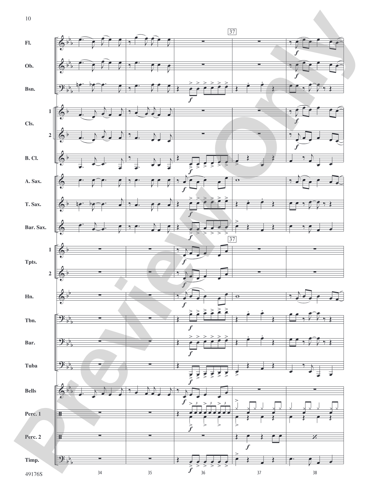 It's All Right: Concert Band Conductor Score & Parts
