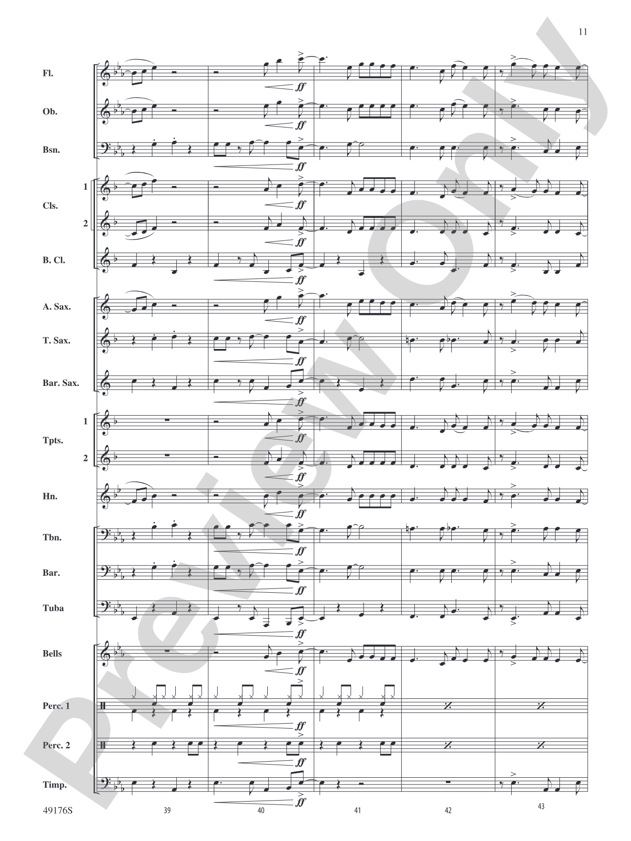 It's All Right: Concert Band Conductor Score & Parts