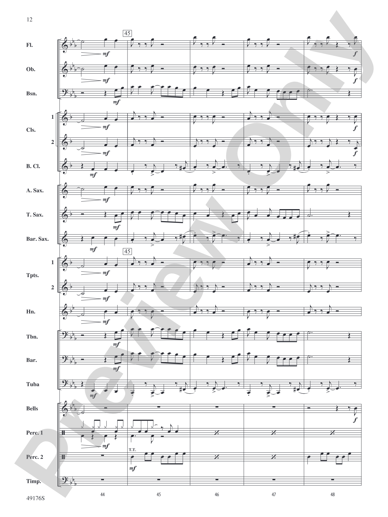 It's All Right: Concert Band Conductor Score & Parts