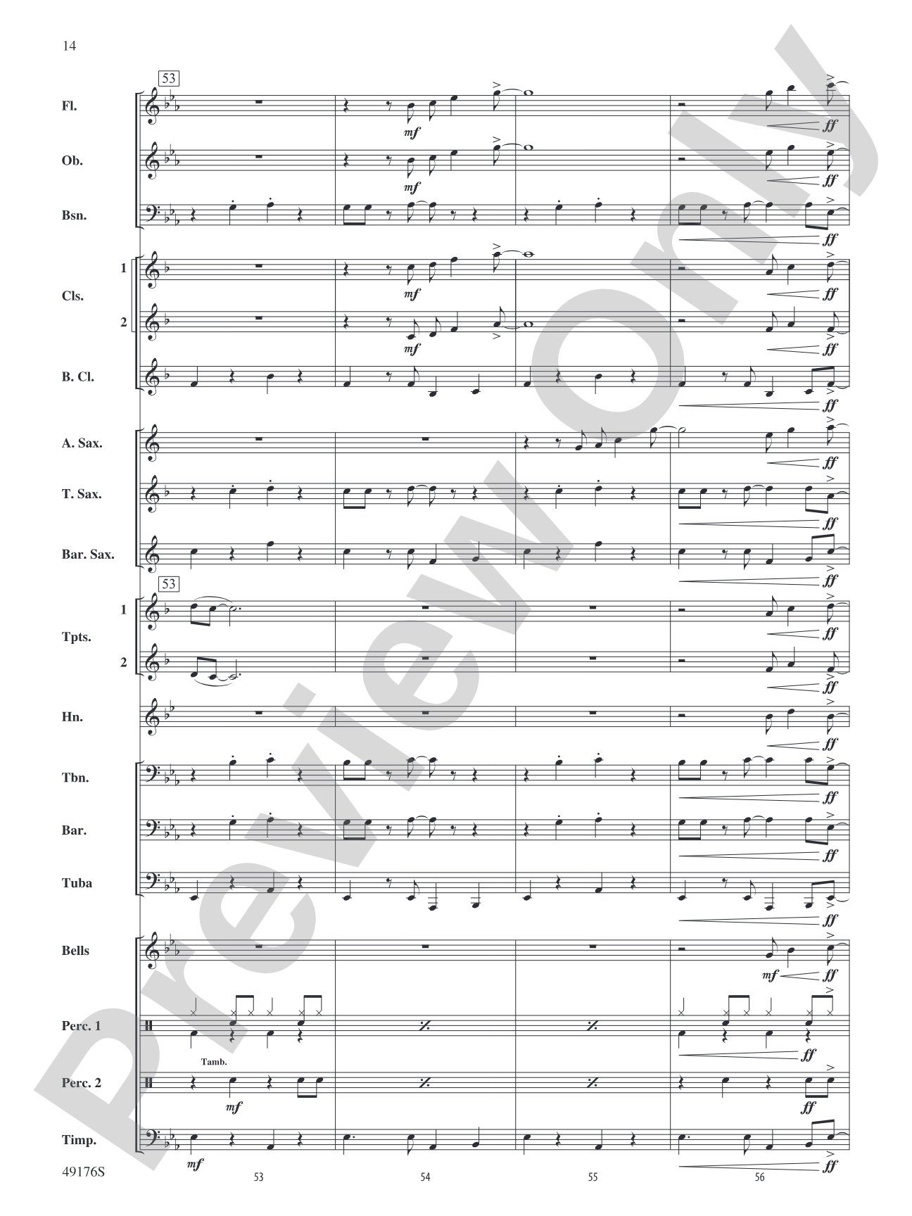 It's All Right: Concert Band Conductor Score & Parts