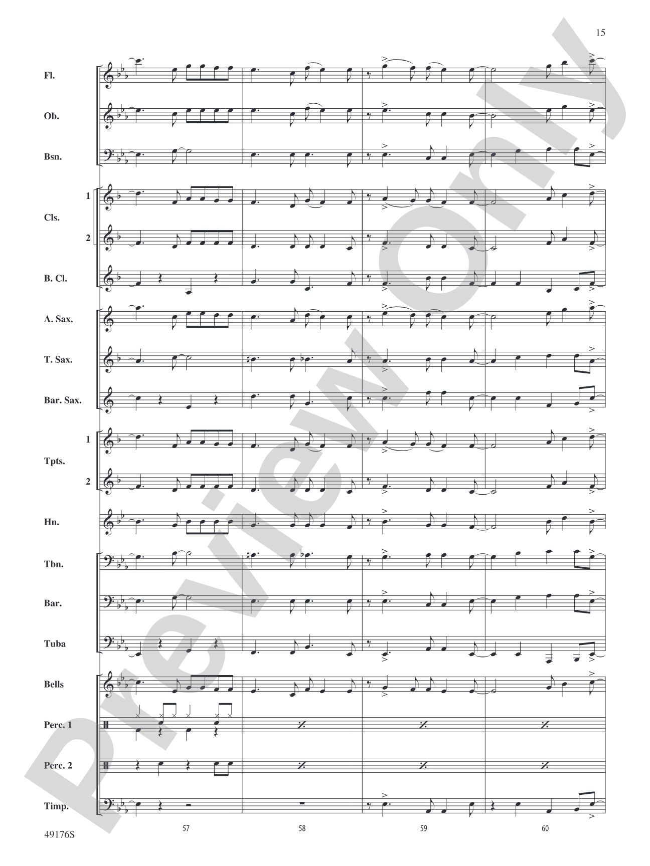 It's All Right: Concert Band Conductor Score & Parts