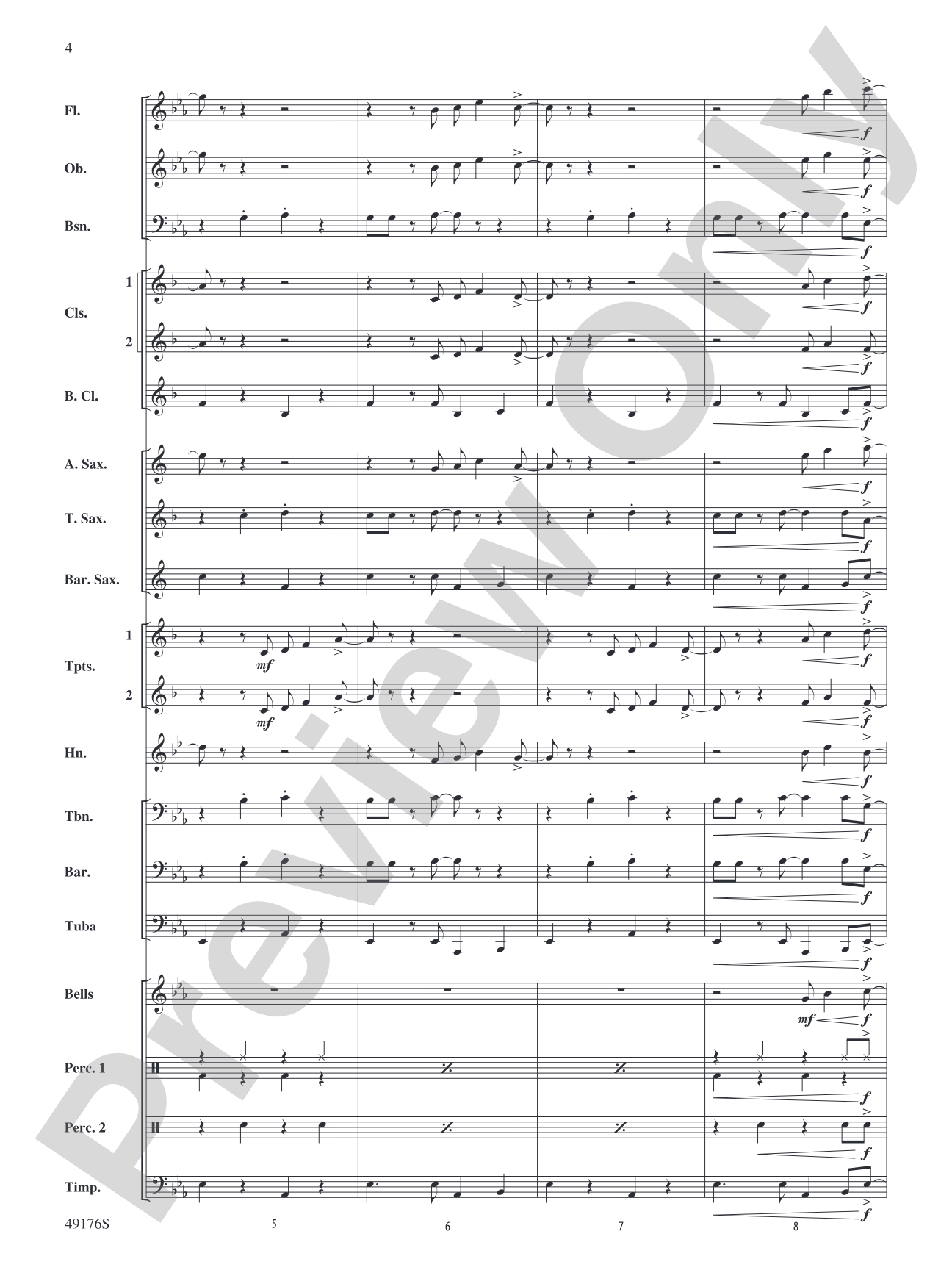 It's All Right: Concert Band Conductor Score & Parts