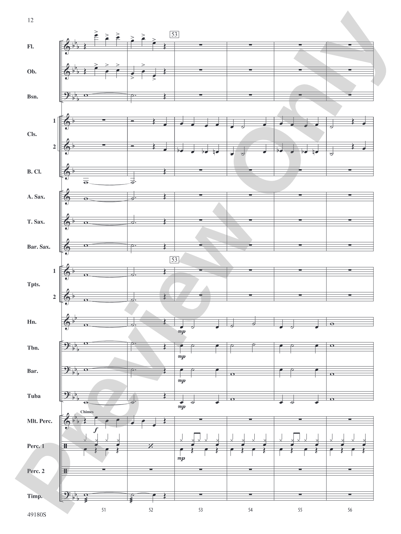 Santa in the Mix: Concert Band Conductor Score & Parts
