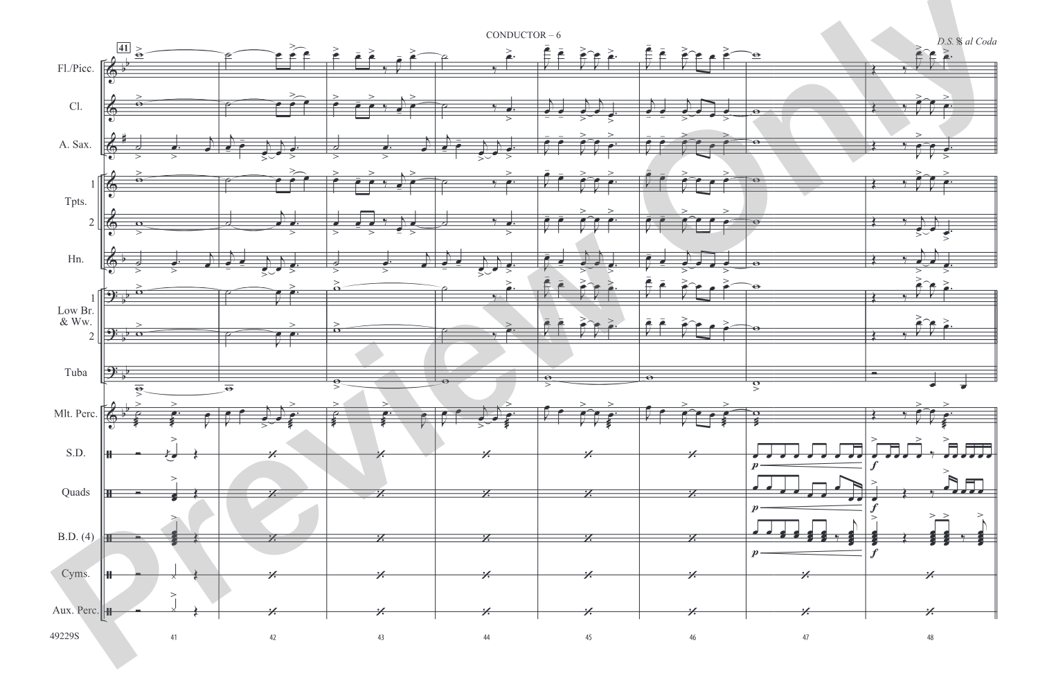 Blinding Lights: Marching Band Conductor Score & Parts