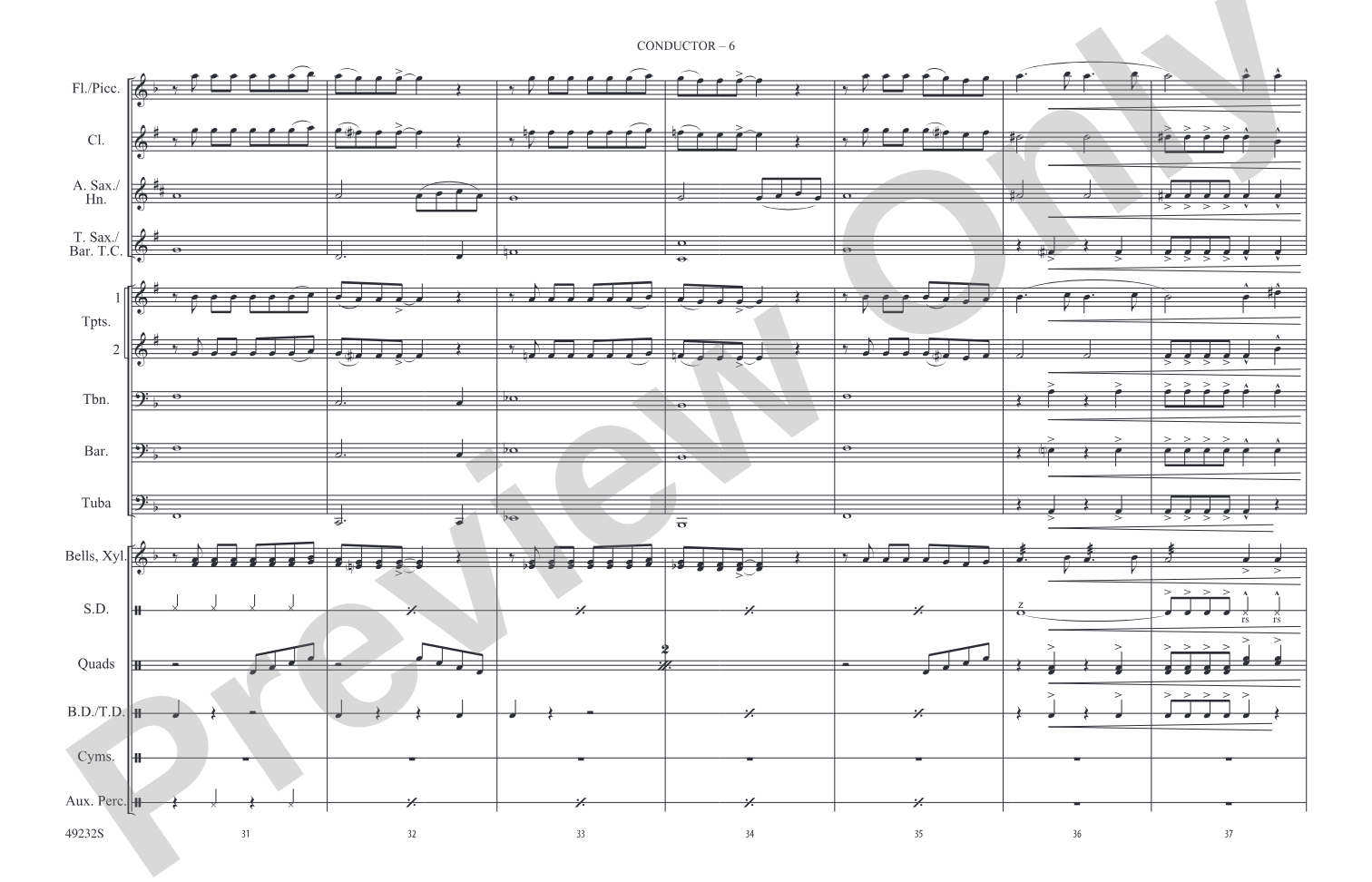 Kings & Queens: Marching Band Conductor Score & Parts