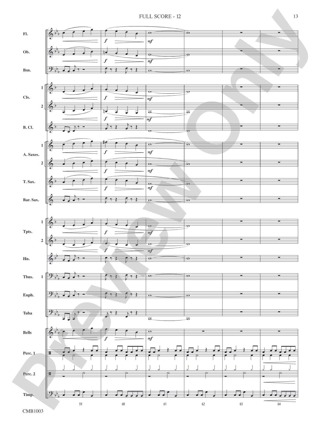 Distant Journeys: Concert Band Conductor Score & Parts