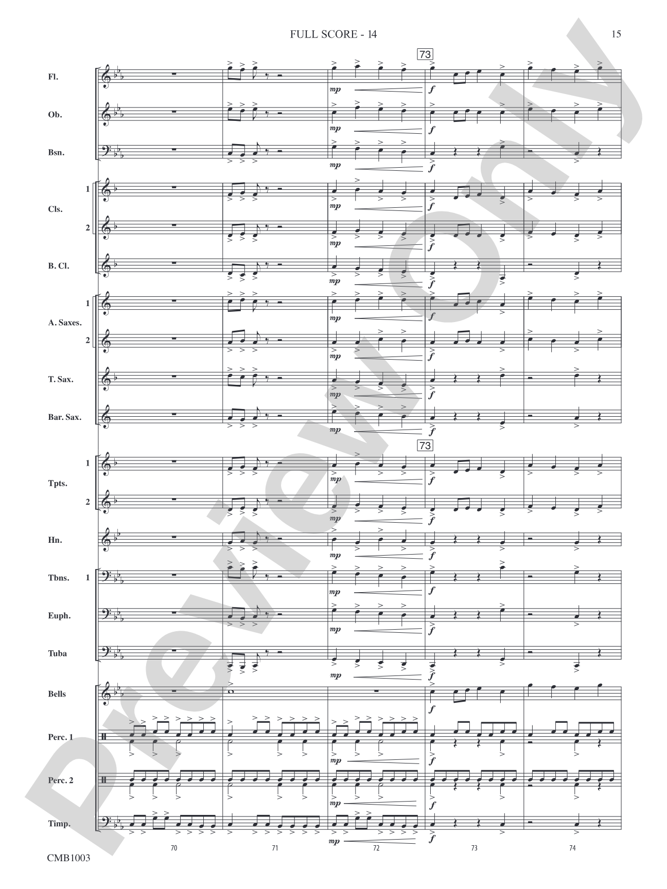 Distant Journeys: Concert Band Conductor Score & Parts