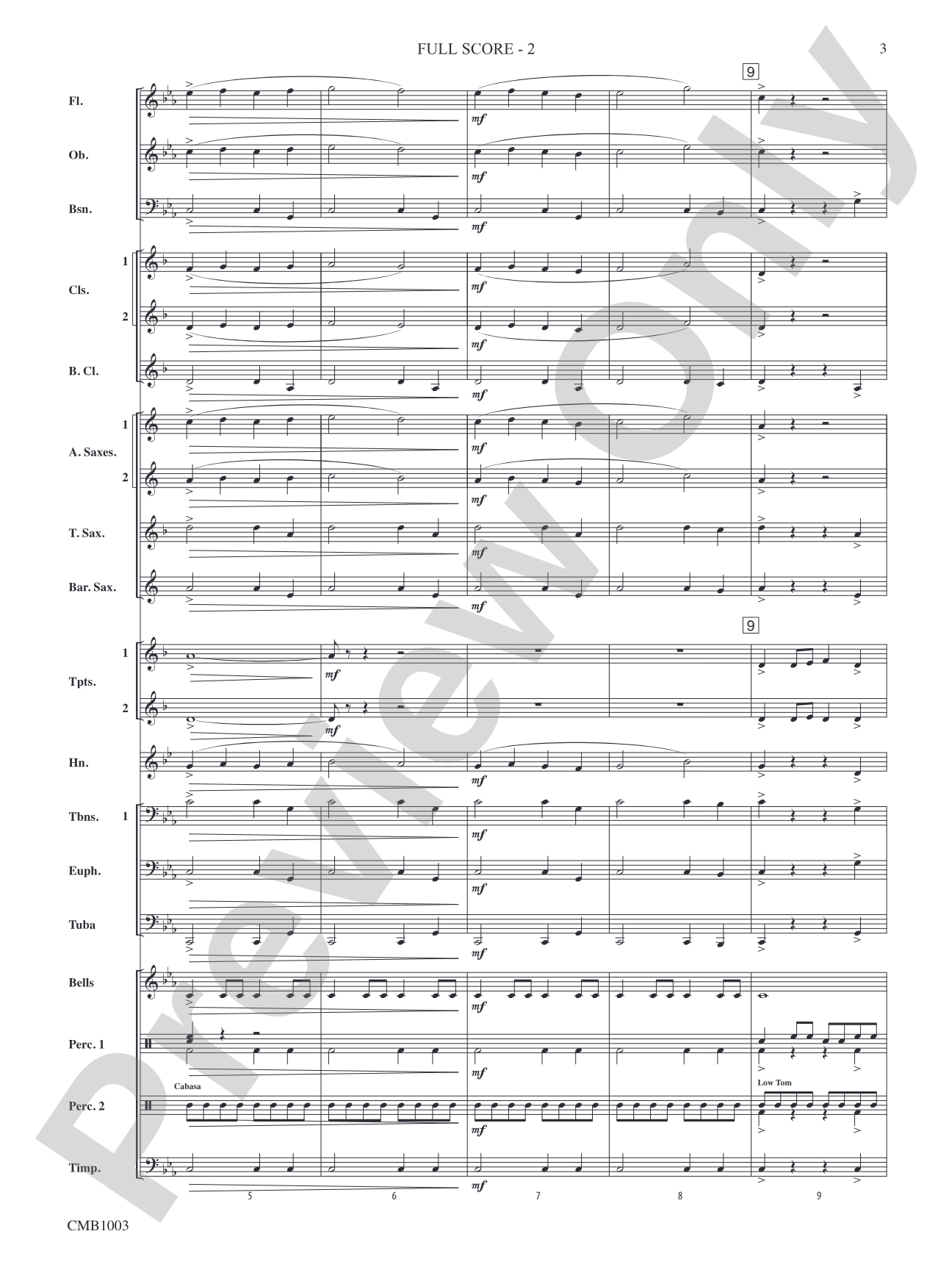 Distant Journeys: Concert Band Conductor Score & Parts