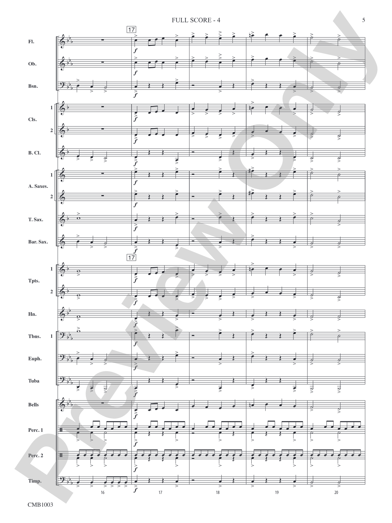 Distant Journeys: Concert Band Conductor Score & Parts