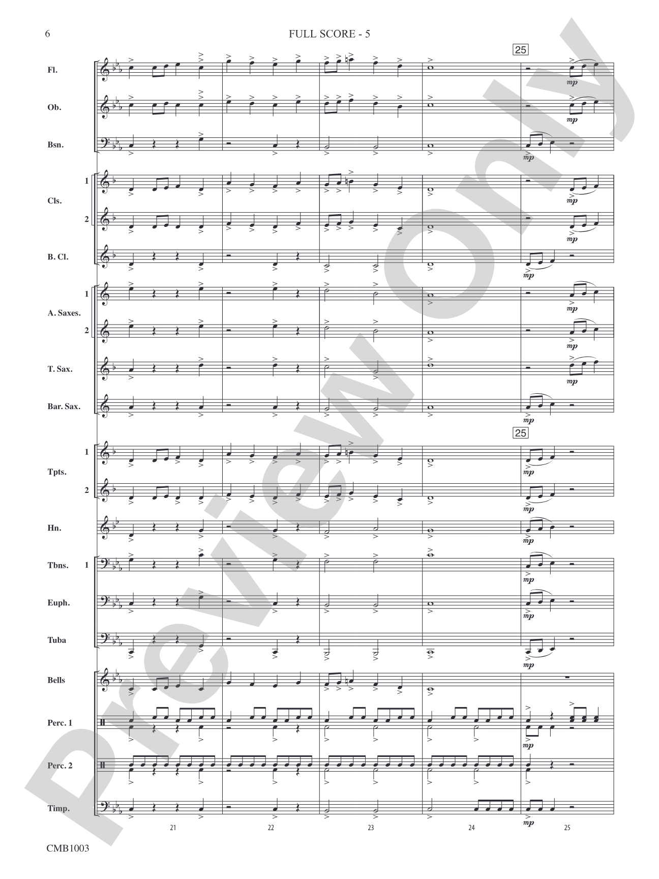 Distant Journeys: Concert Band Conductor Score & Parts
