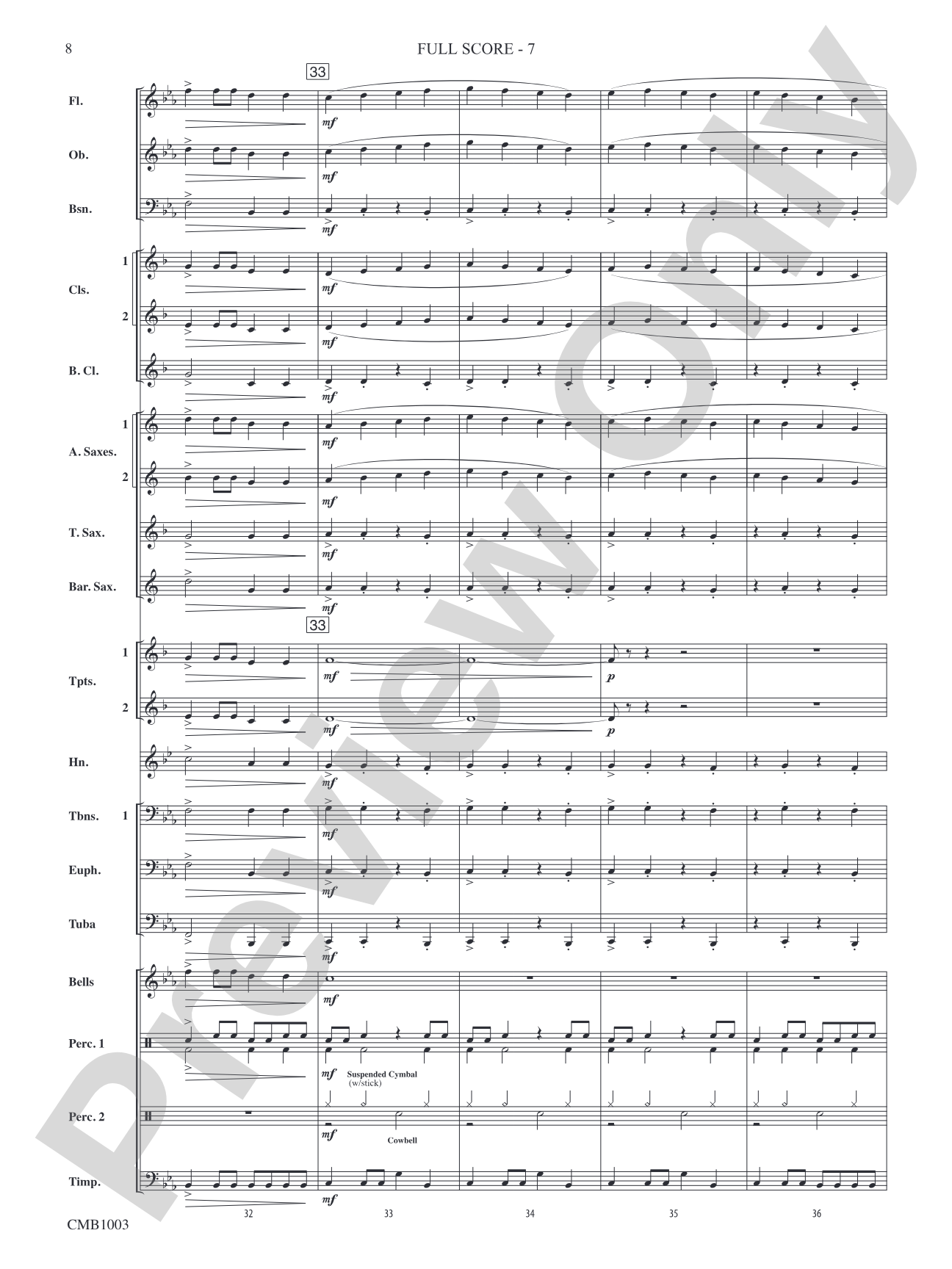 Distant Journeys: Concert Band Conductor Score & Parts