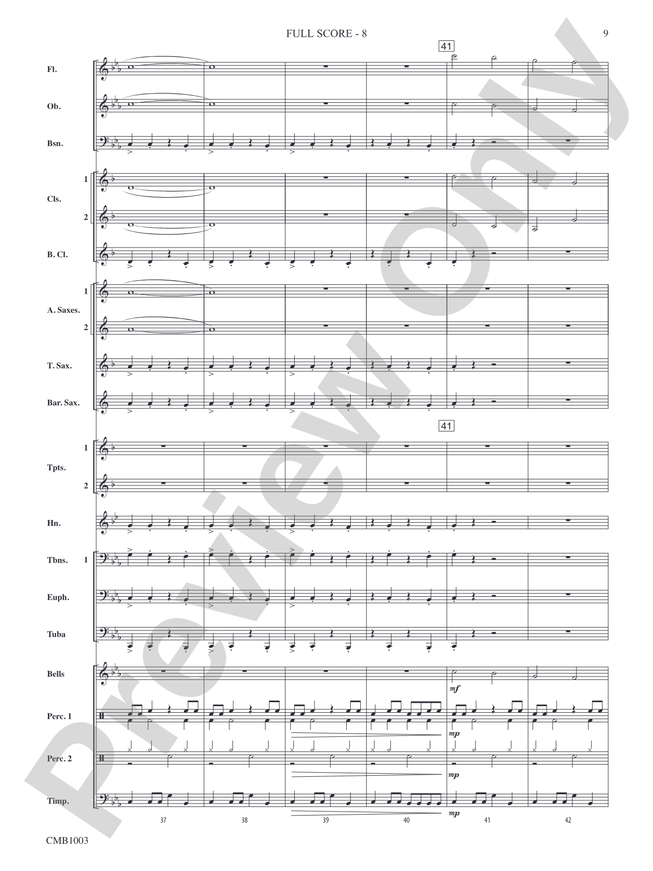 Distant Journeys: Concert Band Conductor Score & Parts