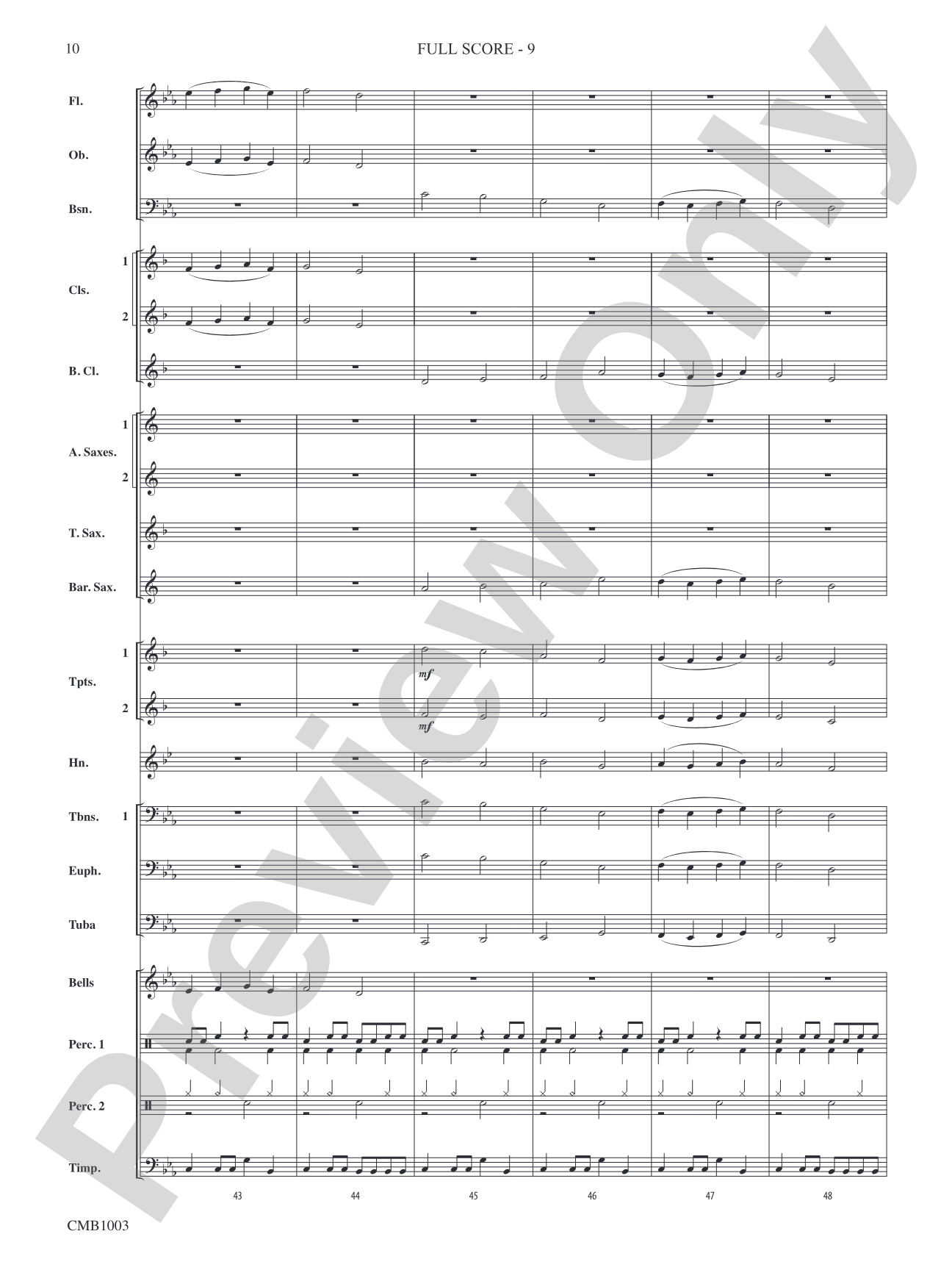 Distant Journeys: Concert Band Conductor Score & Parts