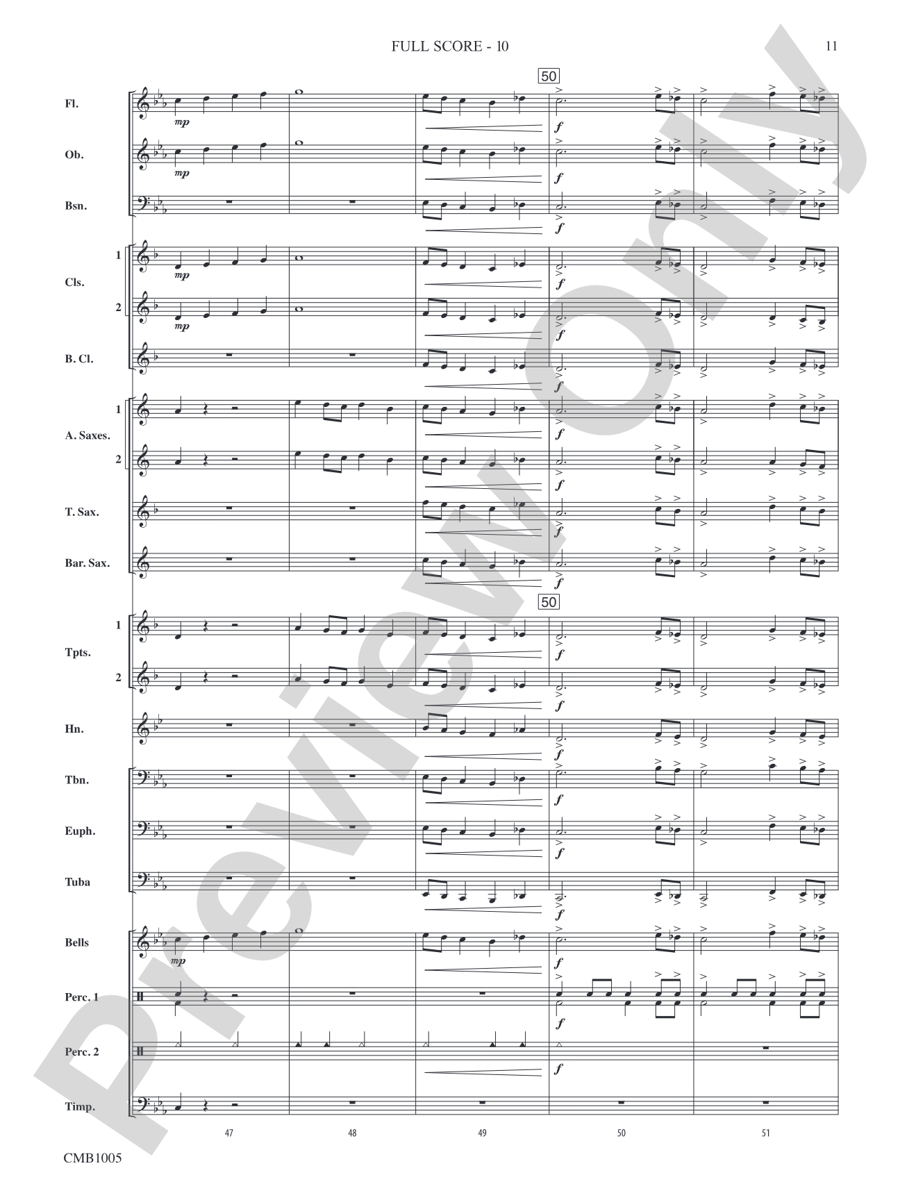 Temple of Artemis: Concert Band Conductor Score & Parts