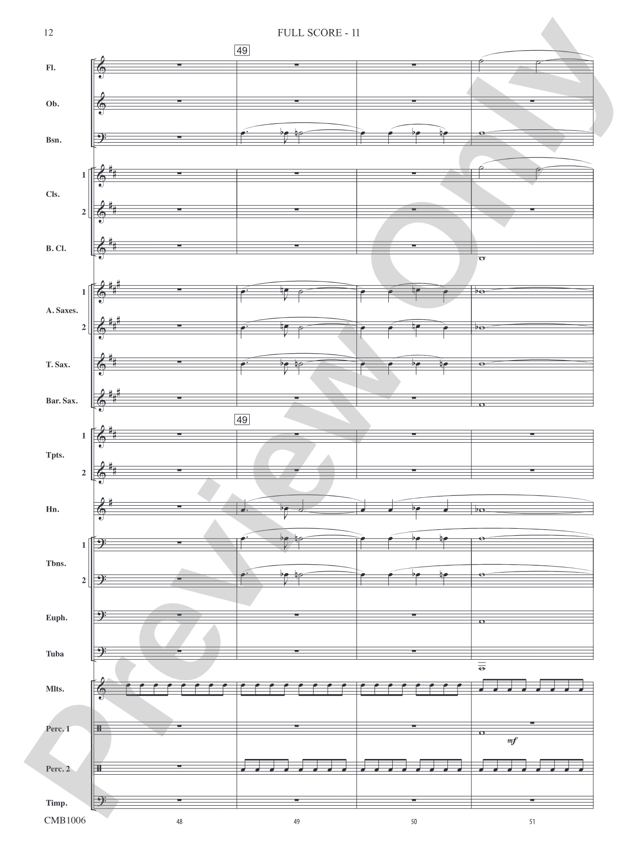 Turbulence: Concert Band Conductor Score & Parts