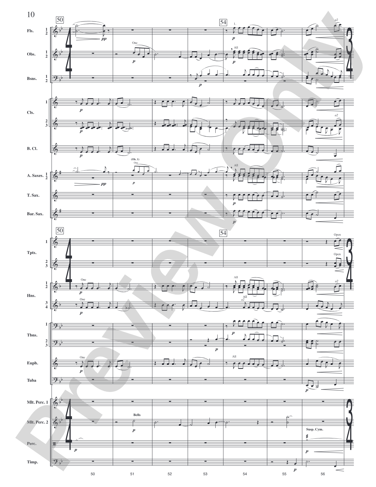 If I Should Go: Concert Band Conductor Score & Parts