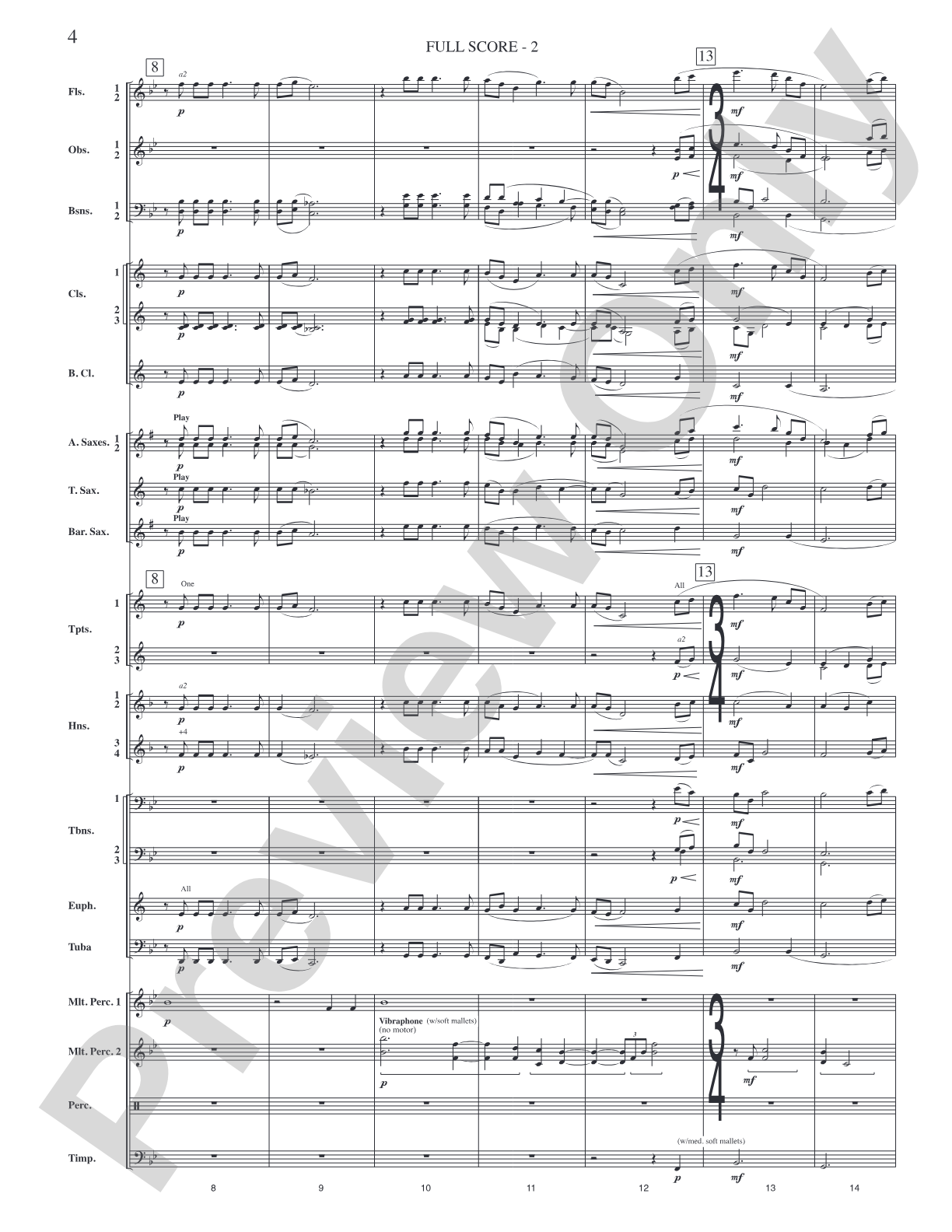 If I Should Go: Concert Band Conductor Score & Parts