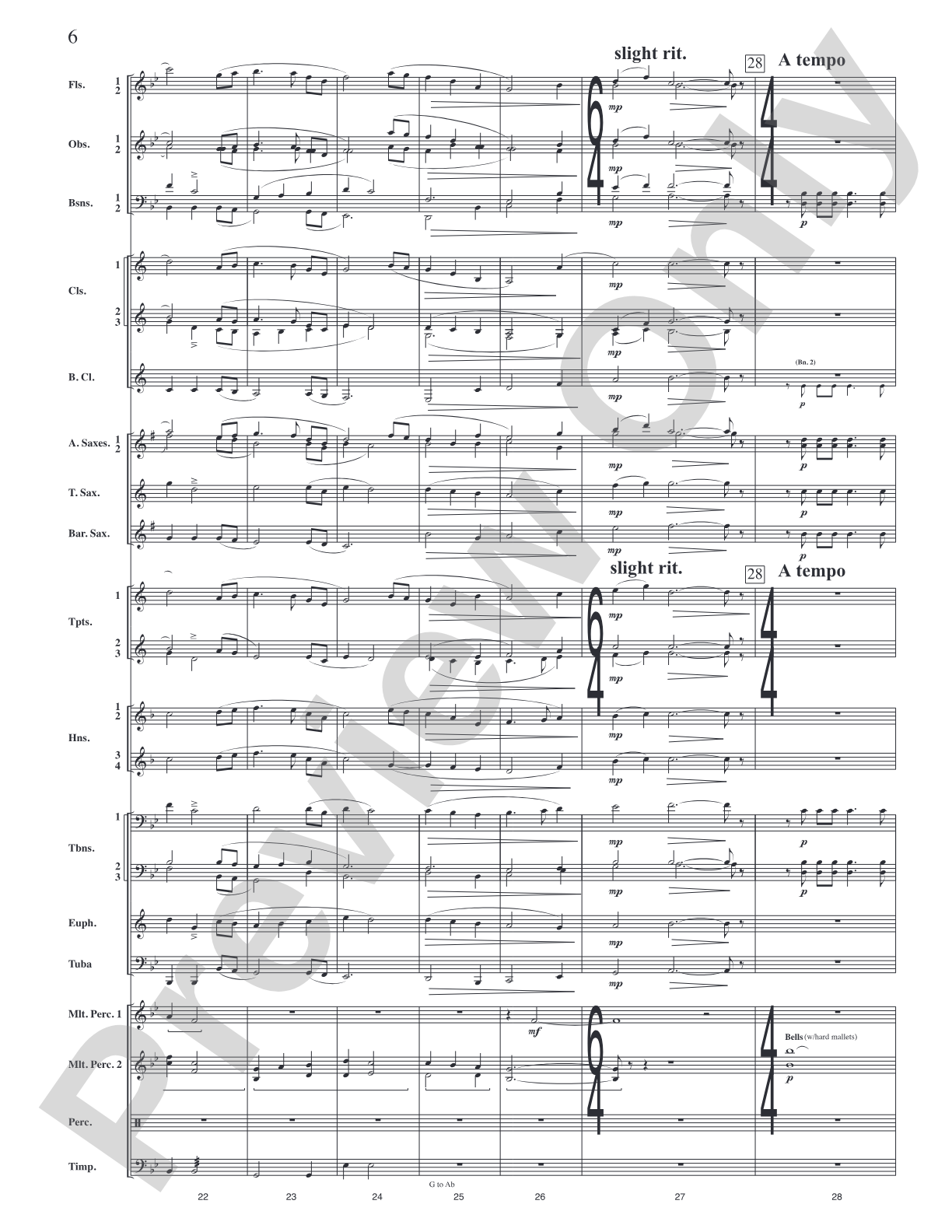 If I Should Go: Concert Band Conductor Score & Parts