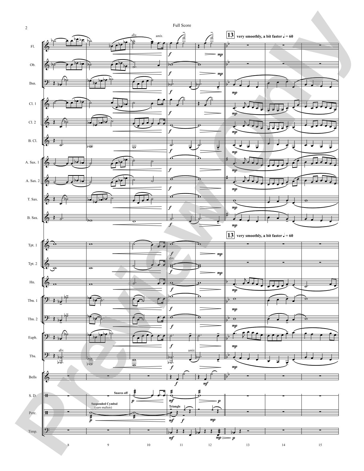 Dunbar 1838: Concert Band Conductor Score & Parts