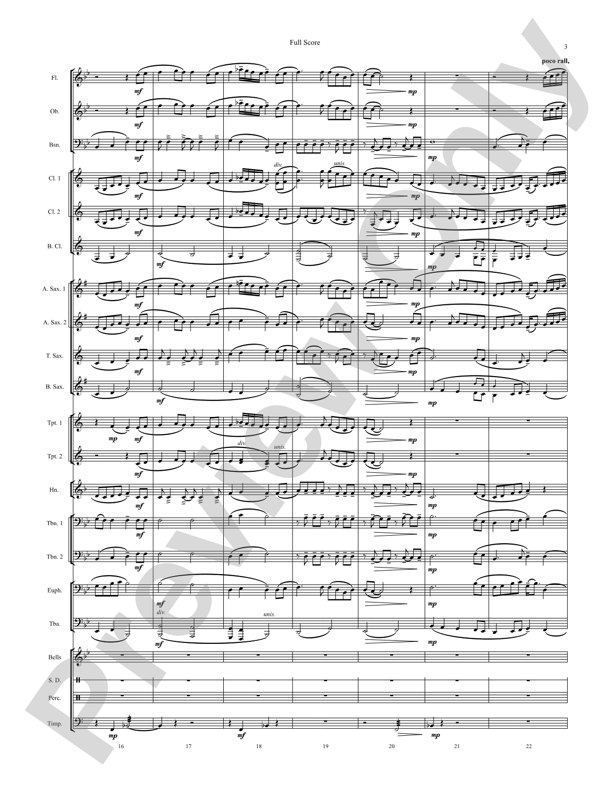 Dunbar 1838: Concert Band Conductor Score & Parts