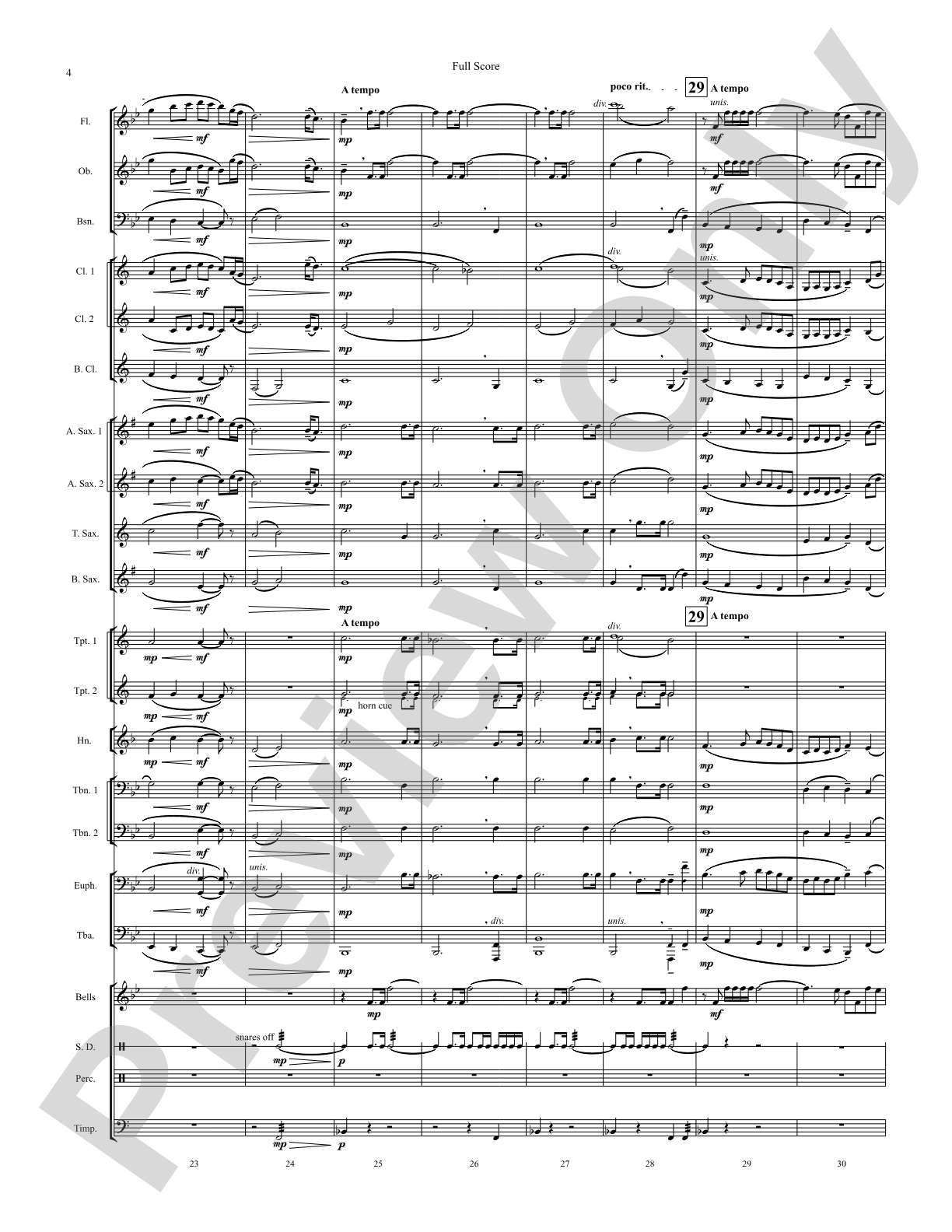 Dunbar 1838: Concert Band Conductor Score & Parts